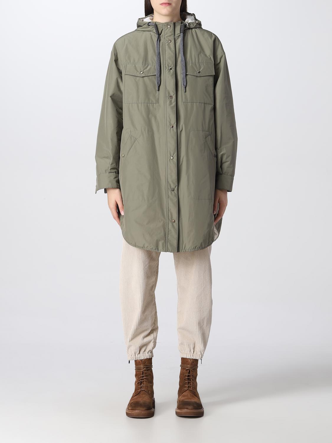 BRUNELLO CUCINELLI: women's jacket - Green | Brunello Cucinelli jacket ...