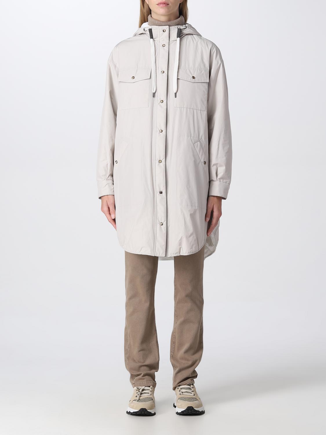 BRUNELLO CUCINELLI: women's jacket - Ice | Brunello