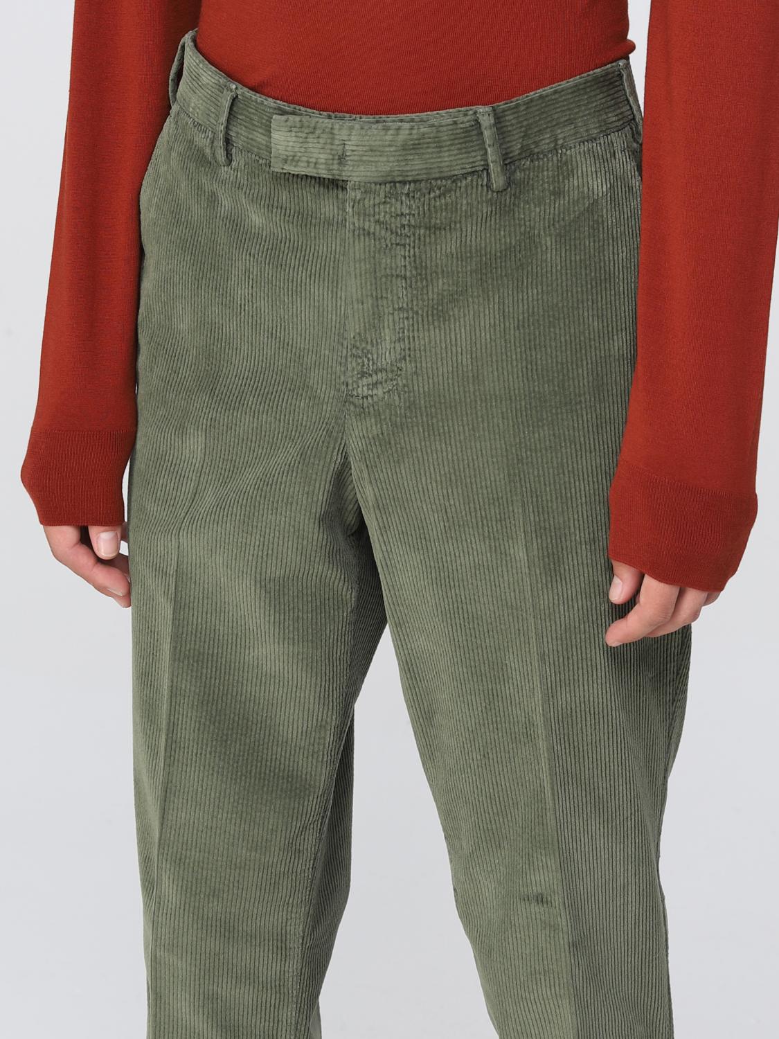 PT TORINO PANTALON: Pantalon homme Pt, Vert Militaire - Img 3