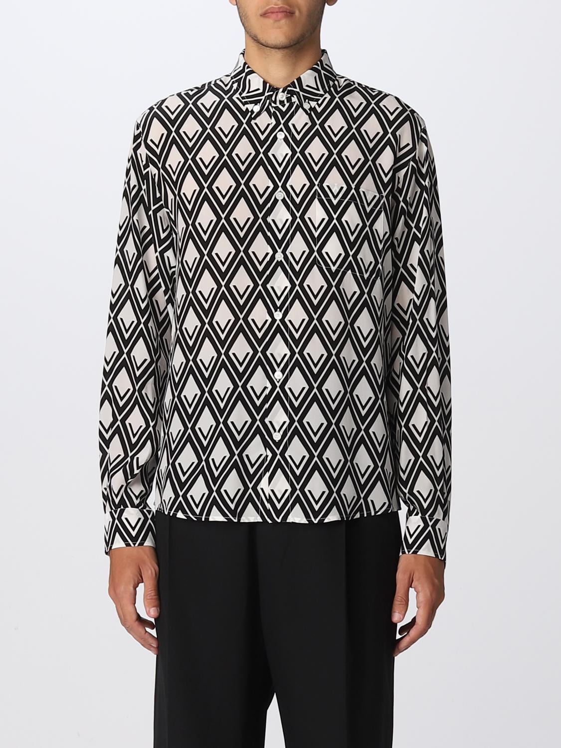 VALENTINO CAMISA: Camisa hombre Valentino, Negro - Img 1