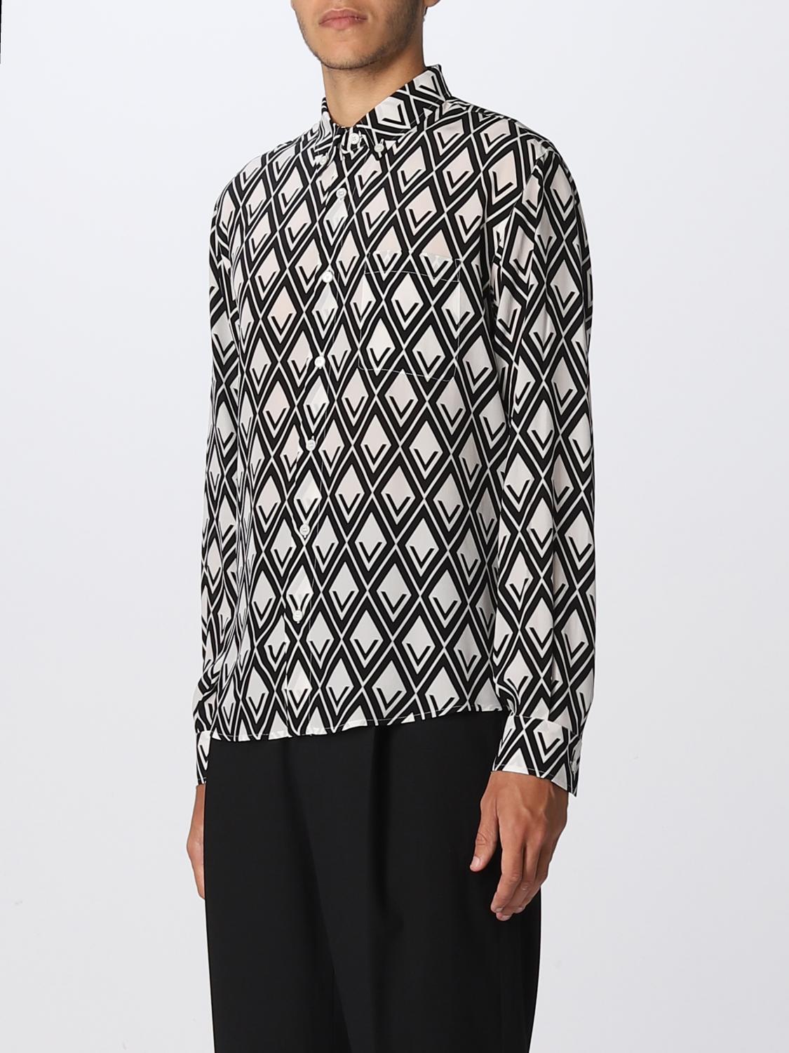 VALENTINO CAMISA: Camisa hombre Valentino, Negro - Img 4