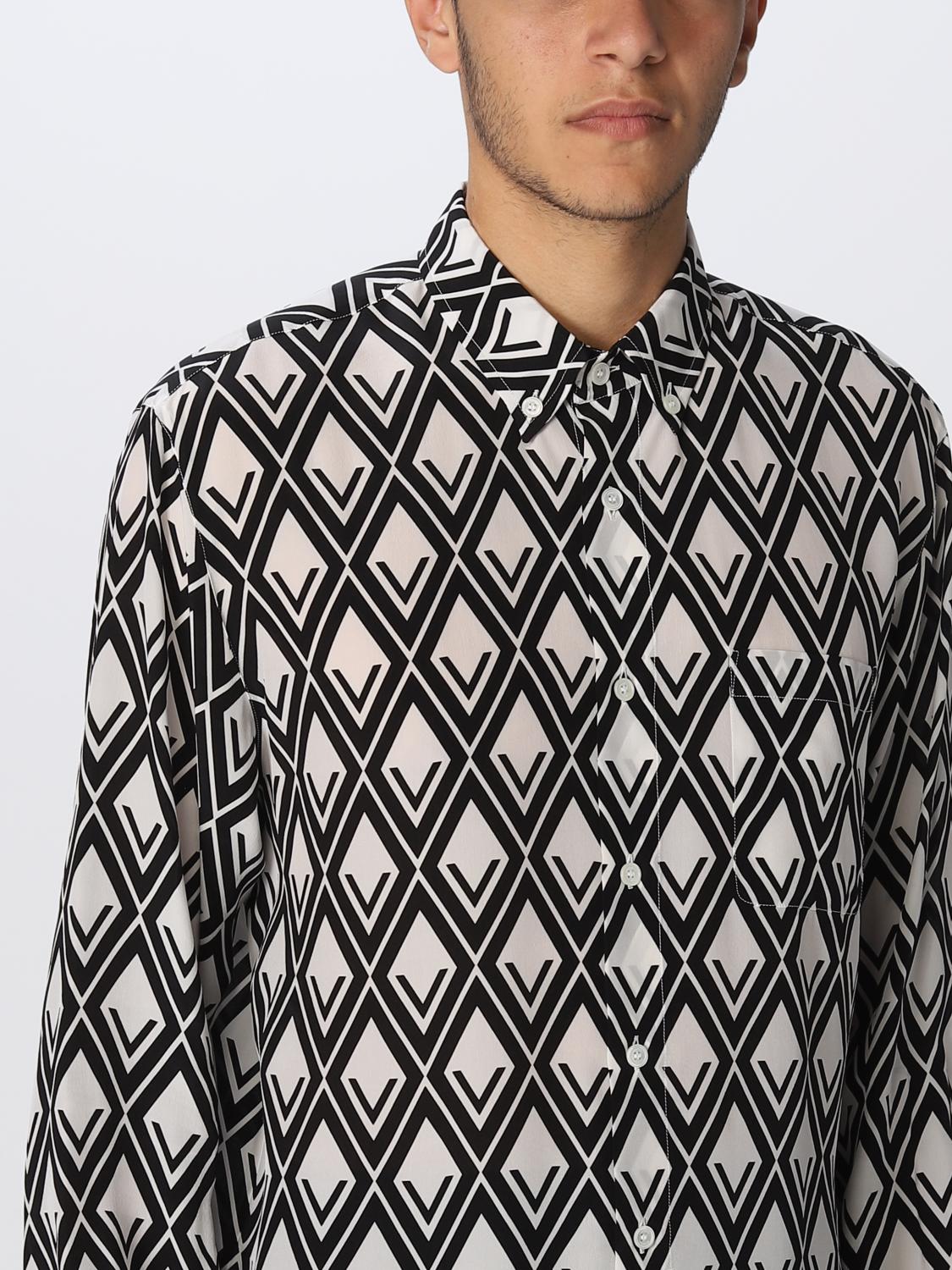 VALENTINO CAMISA: Camisa hombre Valentino, Negro - Img 5