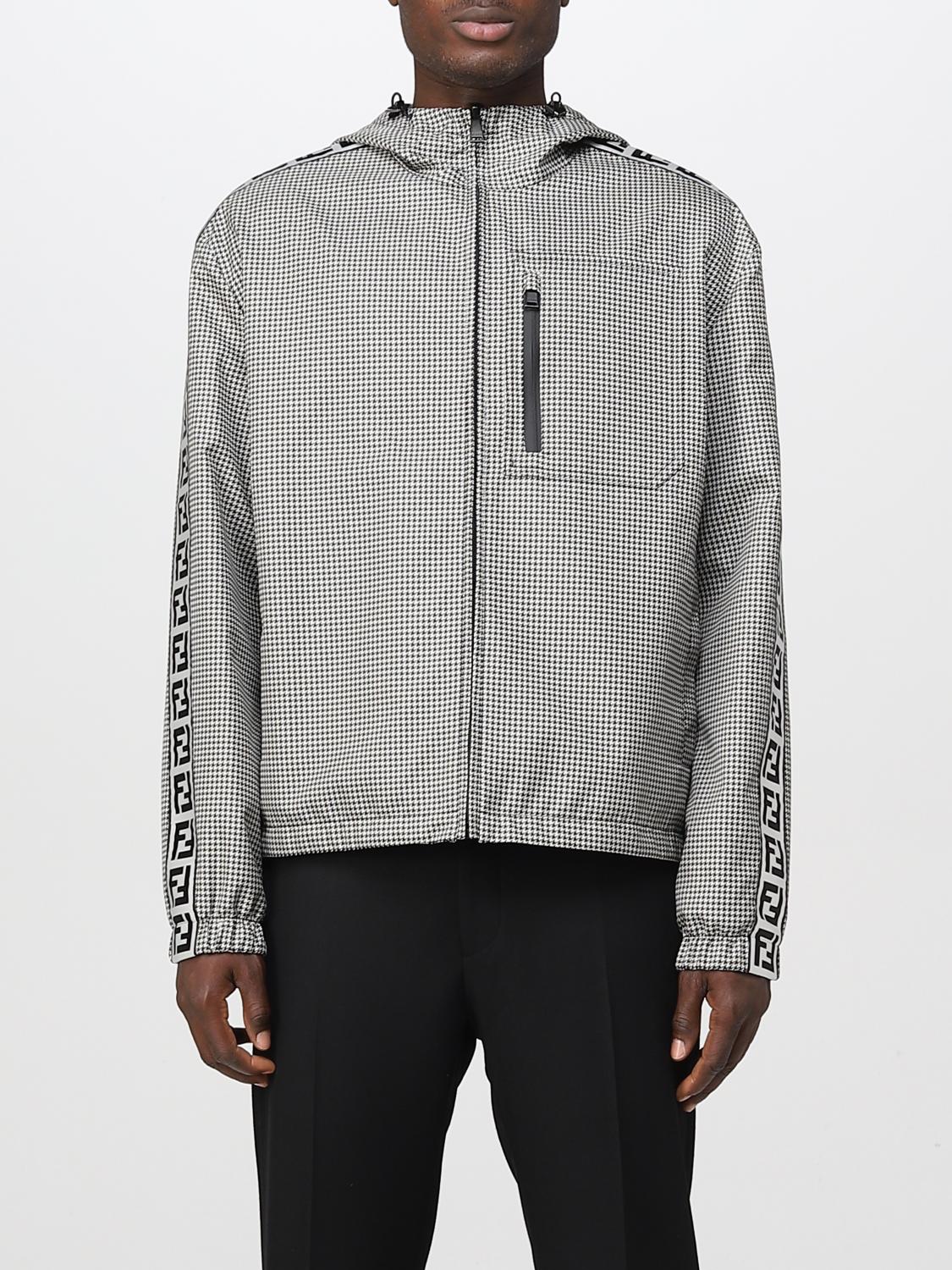 FENDI ジャケット FENDI: Jacket men - Black | Fendi jacket FAA865AL43 online at