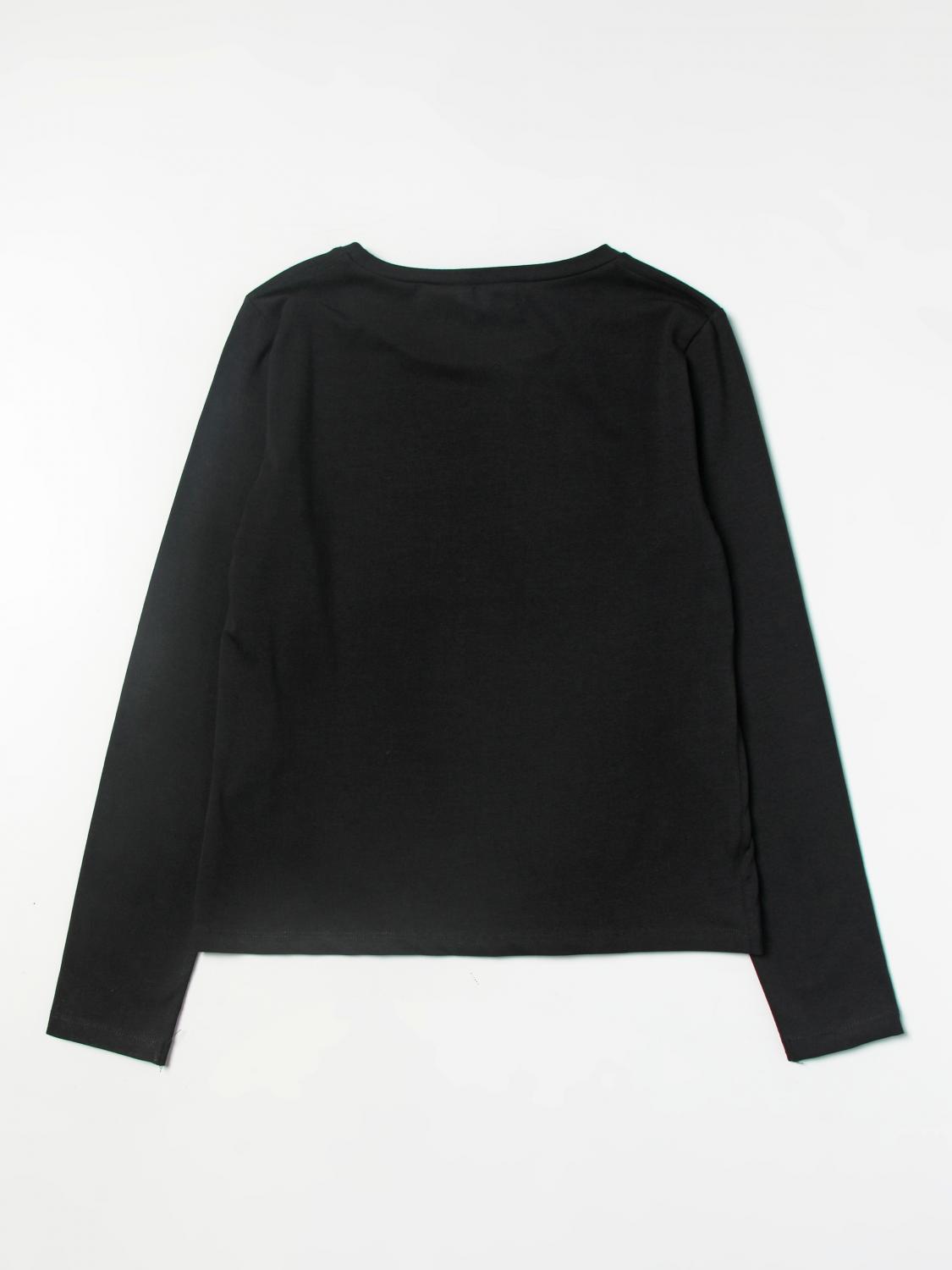 LIU JO T-SHIRT: Liu Jo Mädchen Kleid, Schwarz 1 - Img 2