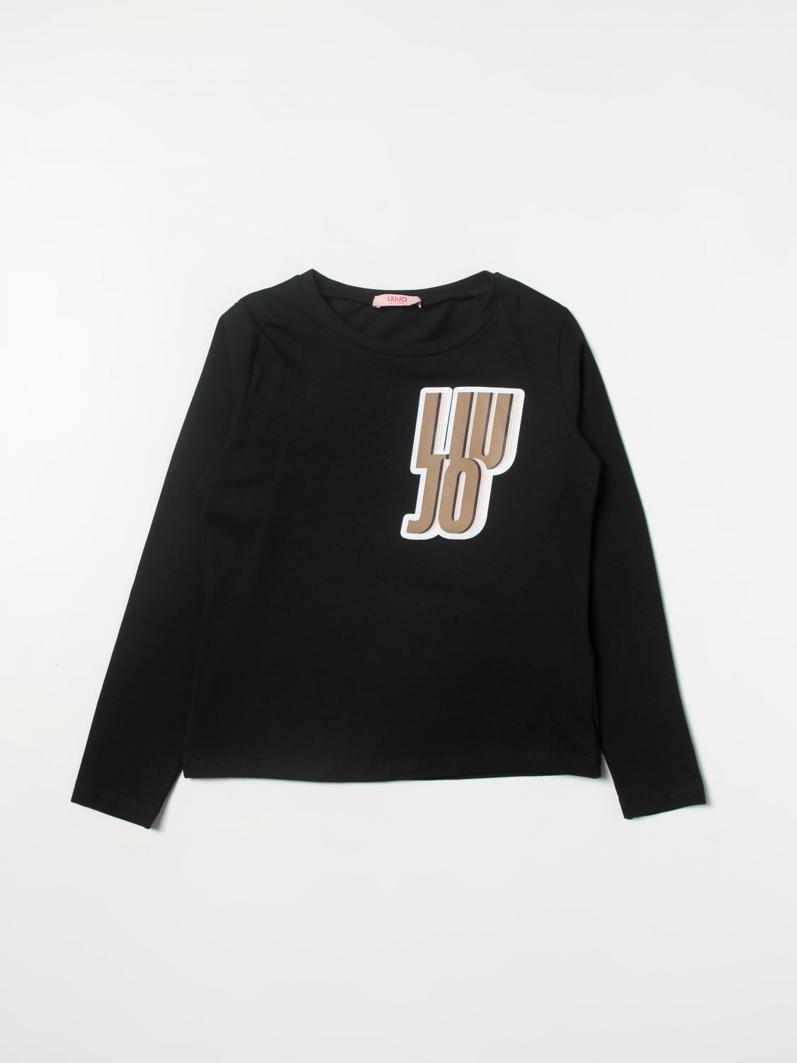 LIU JO T-SHIRT: Liu Jo Mädchen Kleid, Schwarz 2 - Img 1