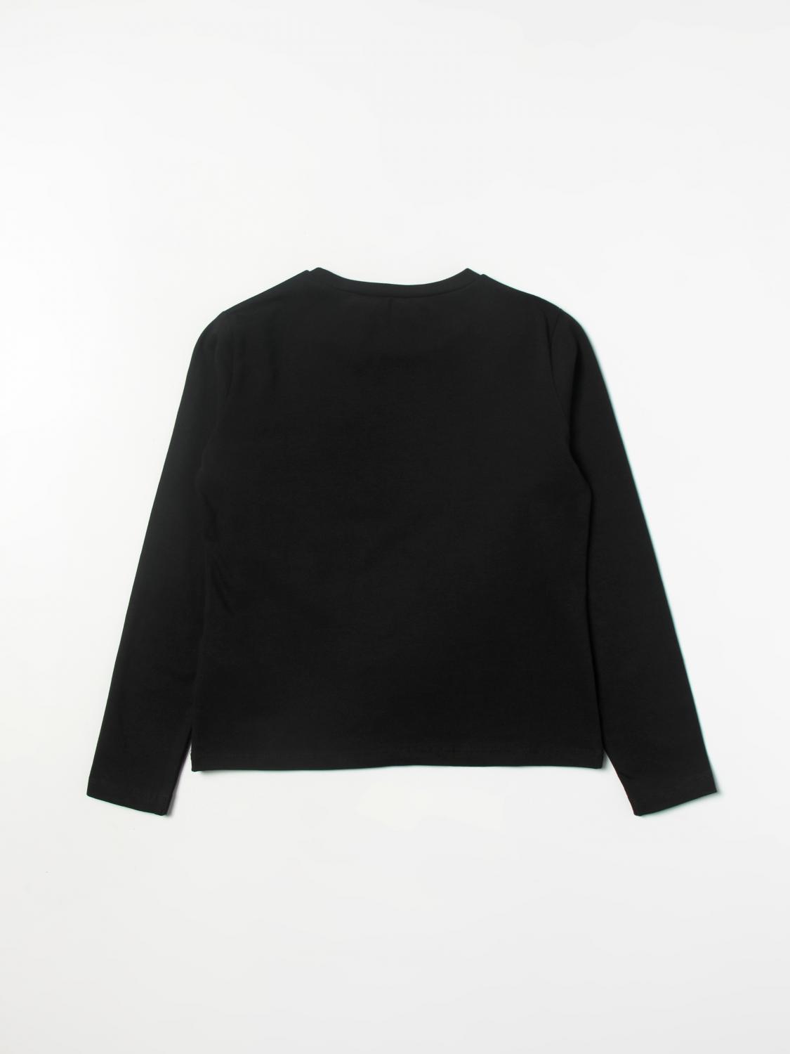 LIU JO T-SHIRT: Liu Jo Mädchen Kleid, Schwarz 2 - Img 2