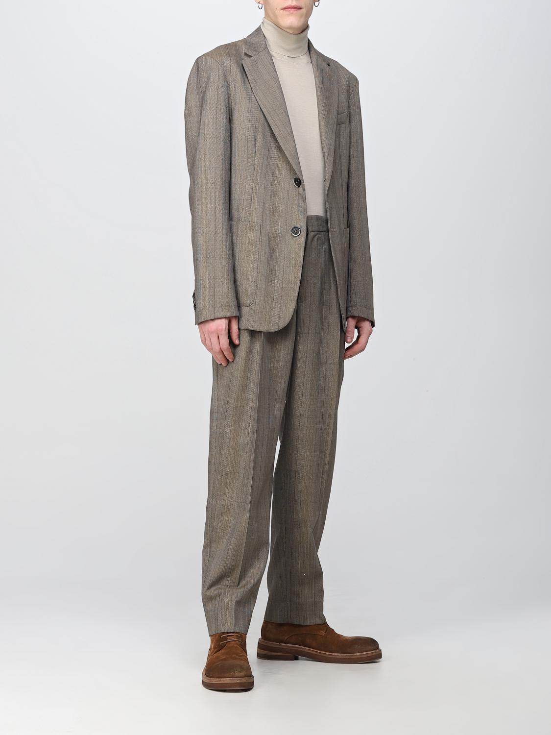 BARENA JACKET: Jacket men Barena, Brown - Img 2