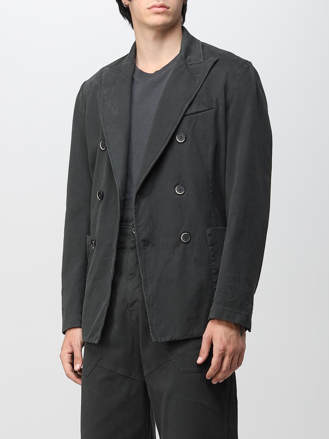 BARENA JACKET: Jacket men Barena, Charcoal - Img 4