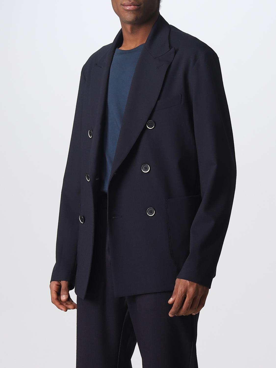 BARENA JACKET: Jacket men Barena, Navy - Img 3