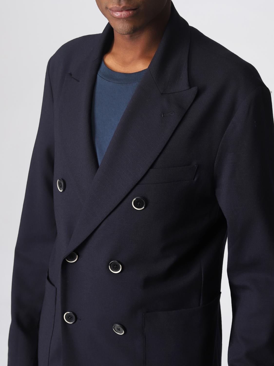 BARENA JACKET: Jacket men Barena, Navy - Img 4