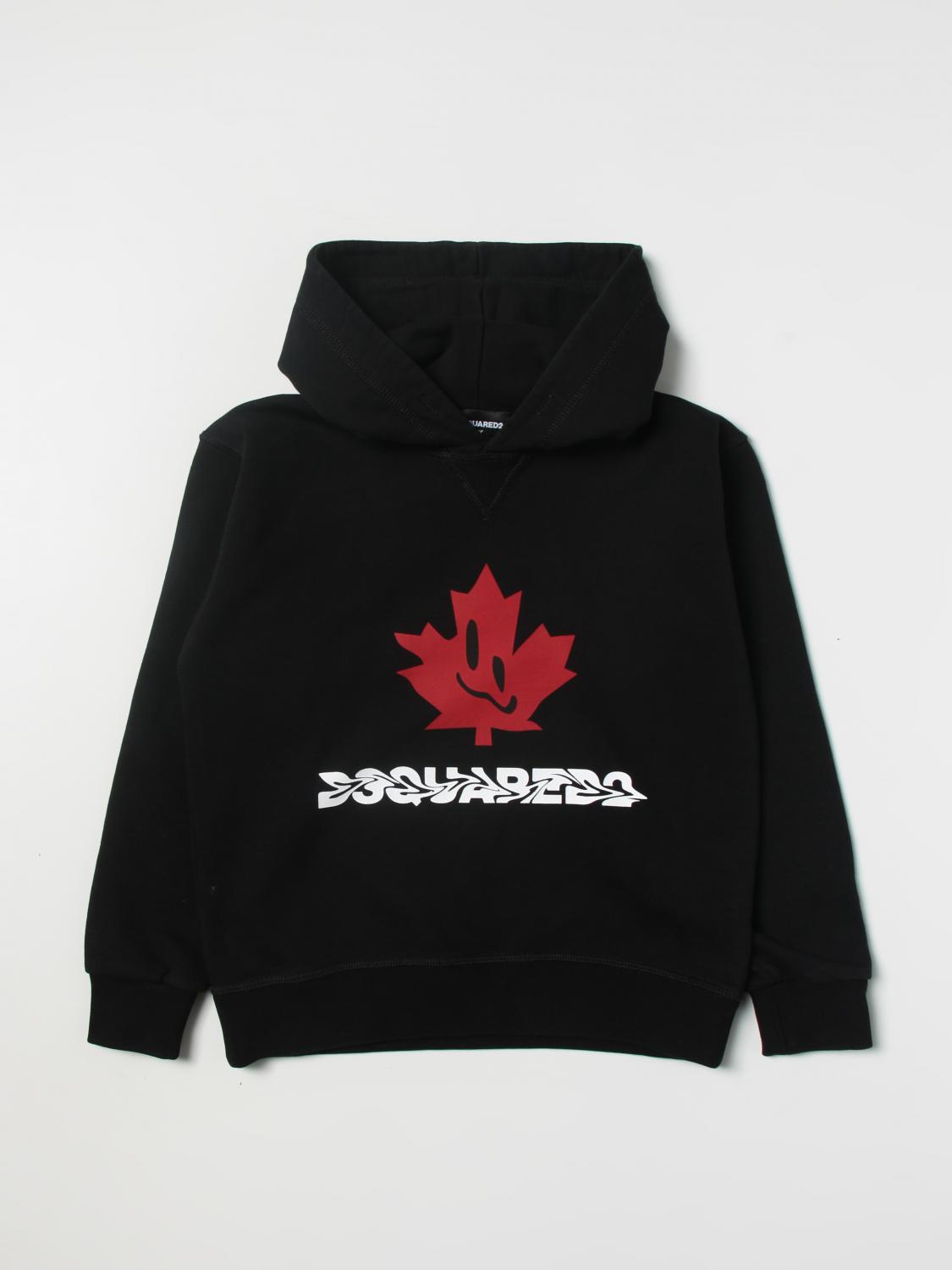 DSQUARED2 JERSEY: Jersey niños Dsquared2 Junior, Negro - Img 1