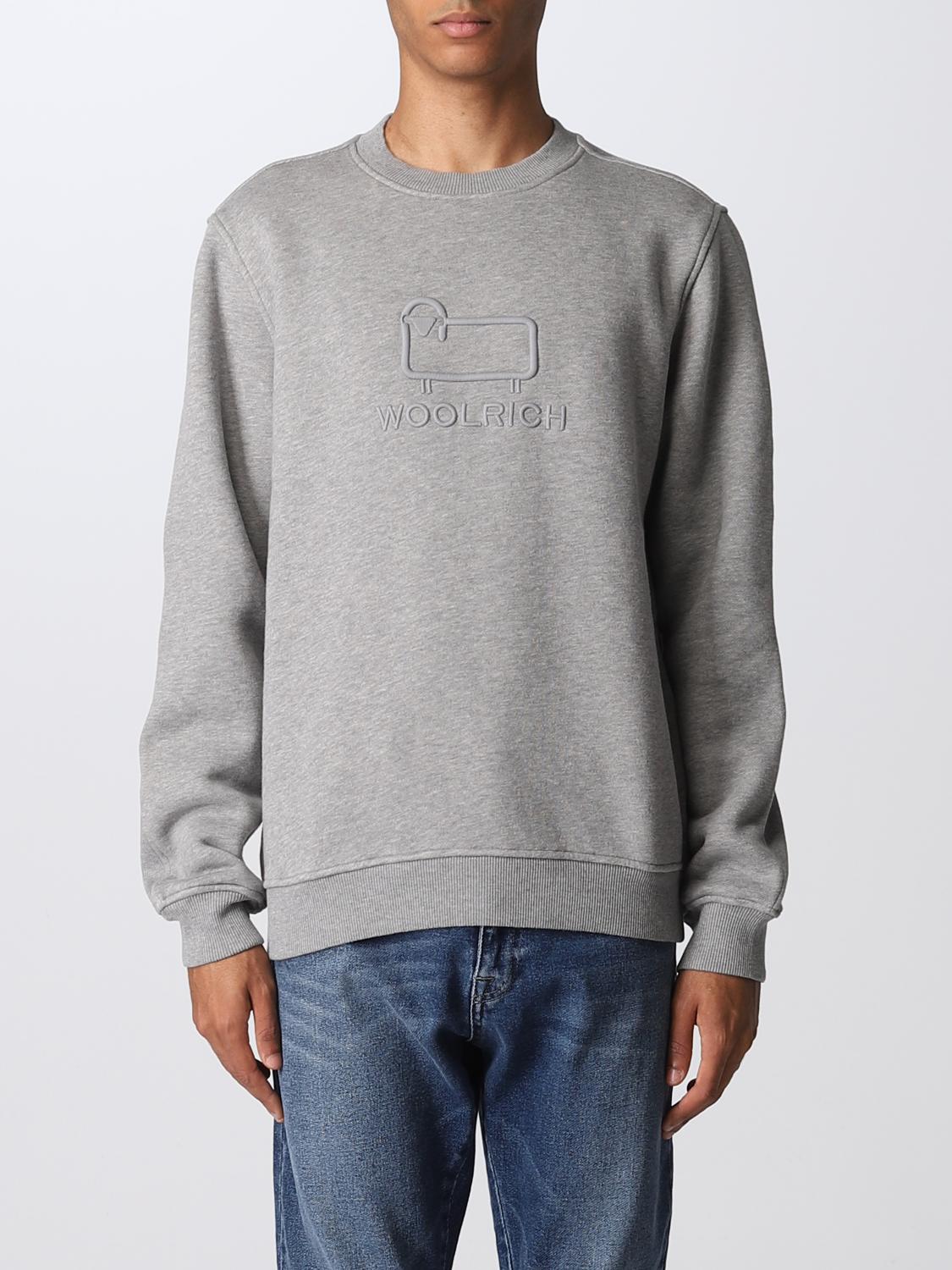 WOOLRICH SUDADERA: Sudadera hombre Woolrich, Gris - Img 1
