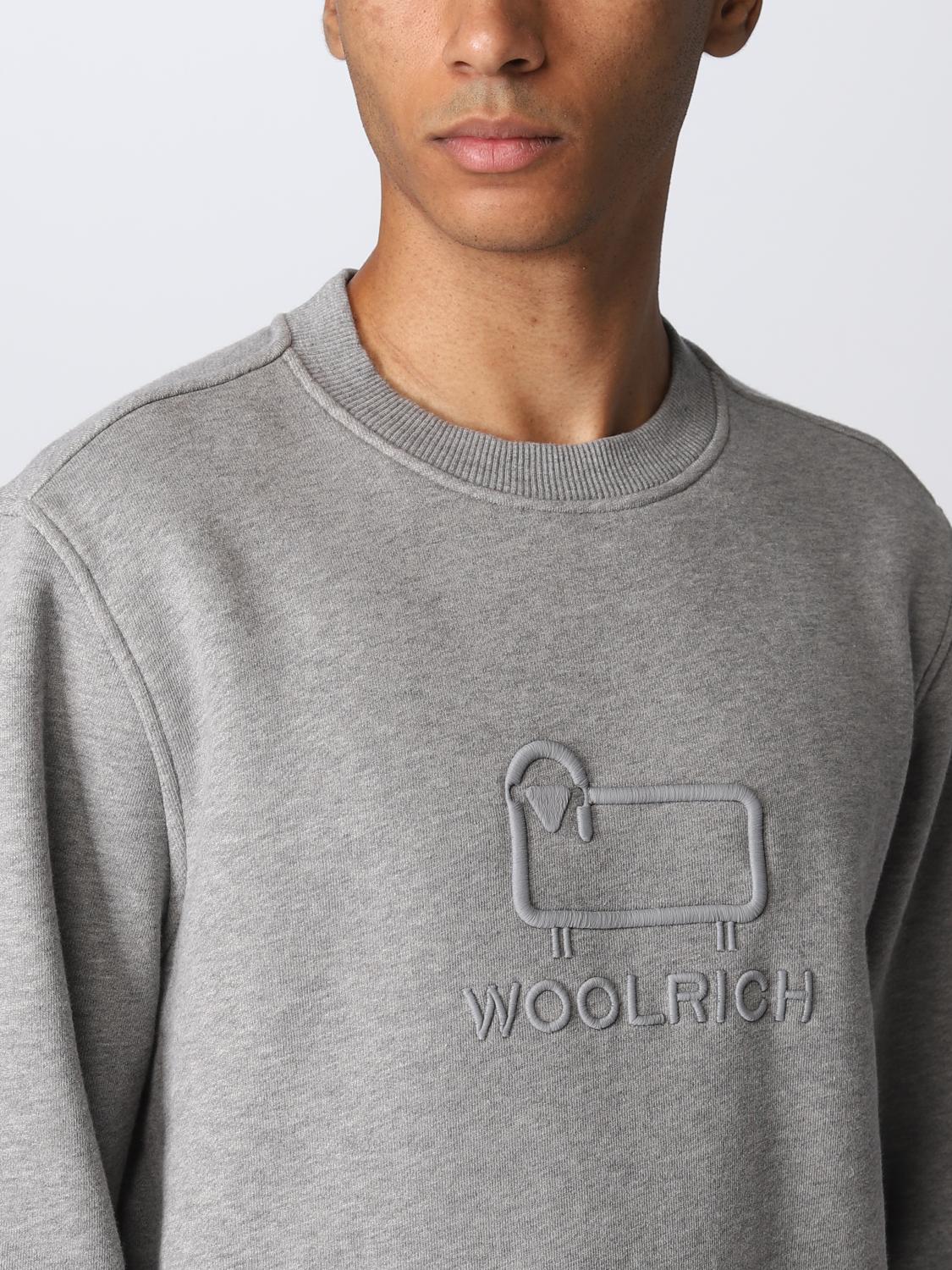 WOOLRICH SUDADERA: Sudadera hombre Woolrich, Gris - Img 3