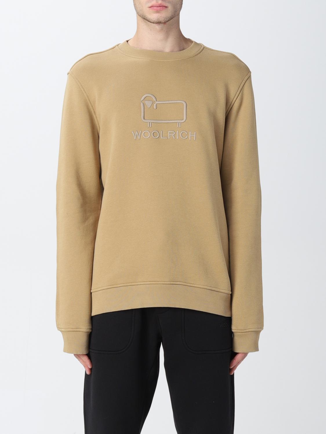 WOOLRICH SUDADERA: Sudadera hombre Woolrich, Beige - Img 1