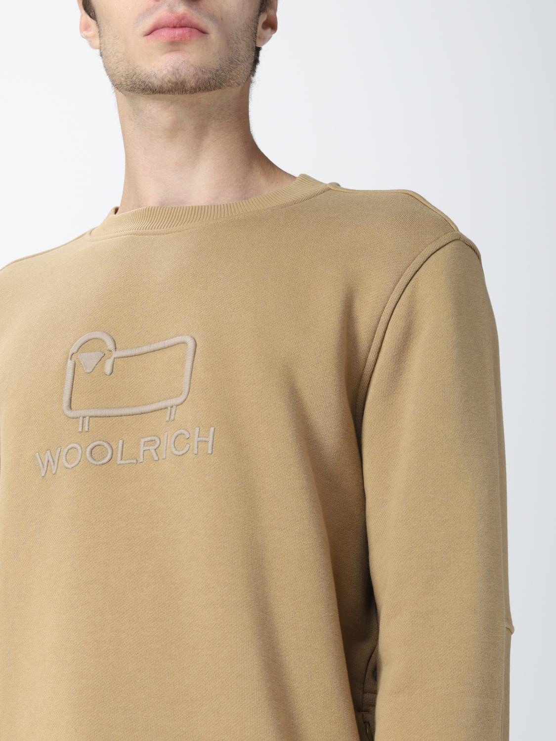WOOLRICH SUDADERA: Sudadera hombre Woolrich, Beige - Img 3