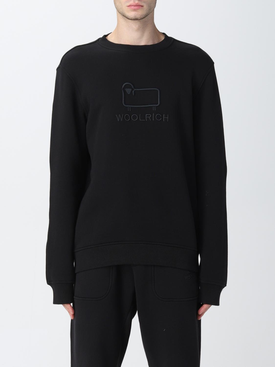 WOOLRICH SUDADERA: Sudadera hombre Woolrich, Negro 1 - Img 1