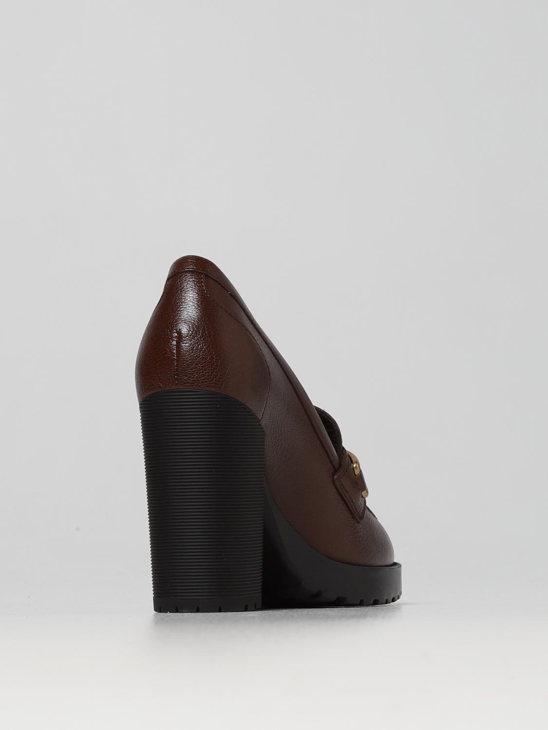 シューズ・サンダルその他 HOGAN Woman High heel shoes Brown HXW6230E050RXQ S601 Hogan Outlet: Shoes women - Brown | Hogan high heel shoes