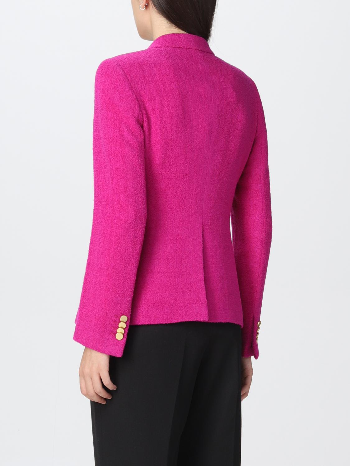 TAGLIATORE: Jacket women - Pink | Tagliatore blazer