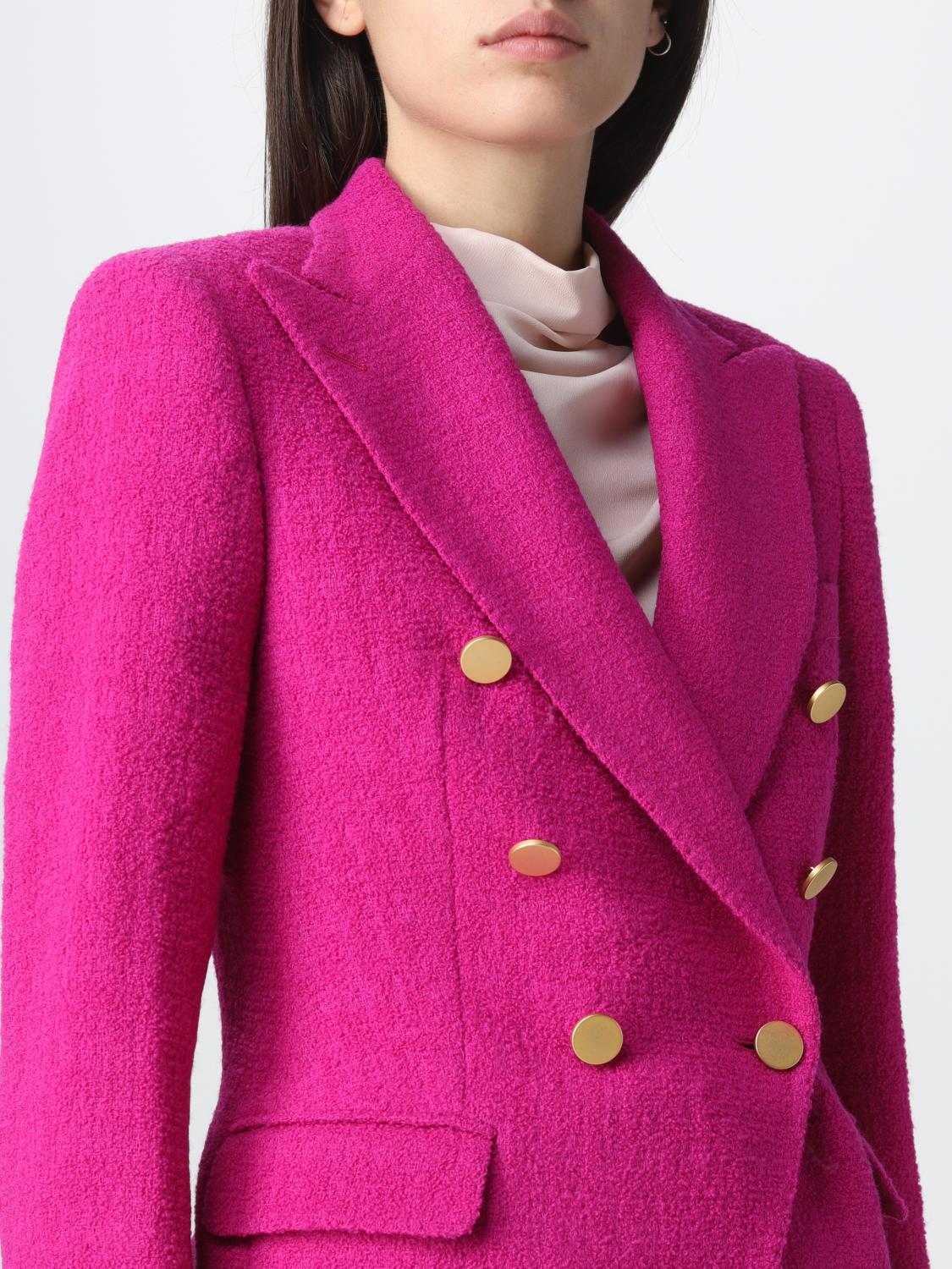 ジャケット TAGLIATORE Woman Jacket Pink JJASMINE10B930001 Y1091 TAGLIATORE: Jacket women - Pink | Tagliatore blazer
