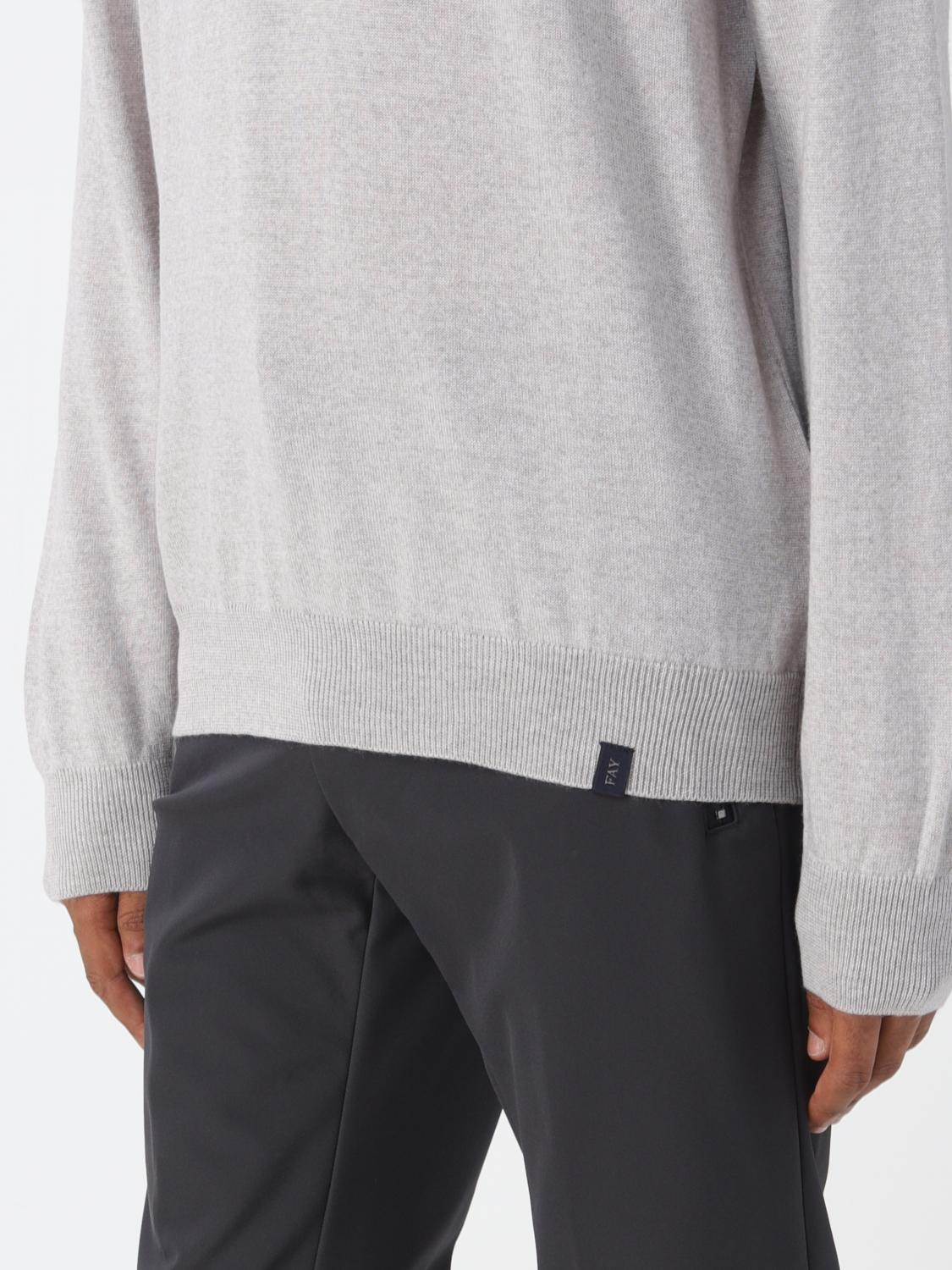 FAY PULLOVER: Fay Herren Pullover, Grau - Img 3