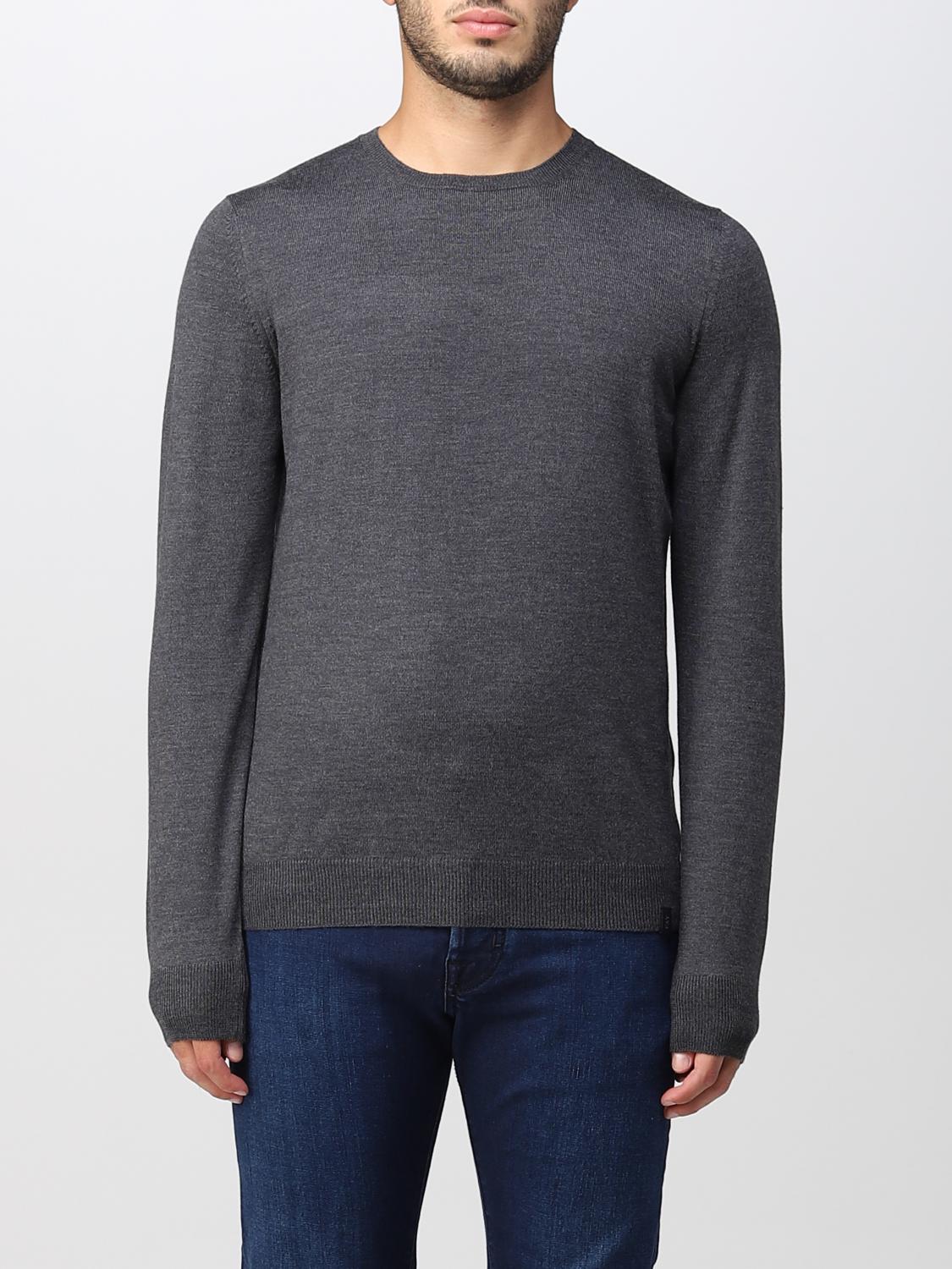 FAY PULLOVER: Fay Herren Pullover, Charcoal - Img 1