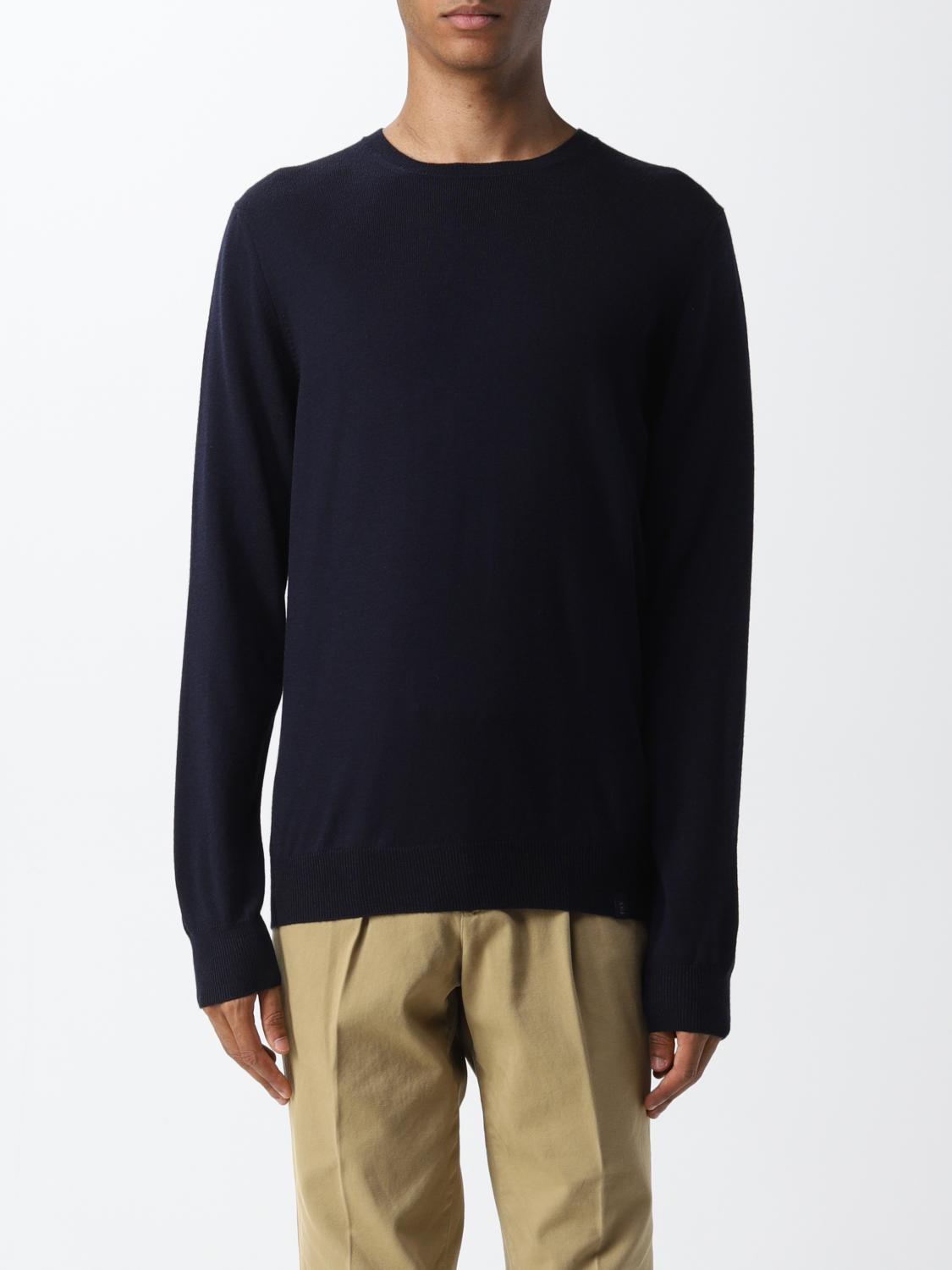 FAY 毛衣: 毛衣 男士 Fay, 海军蓝 - Img 1