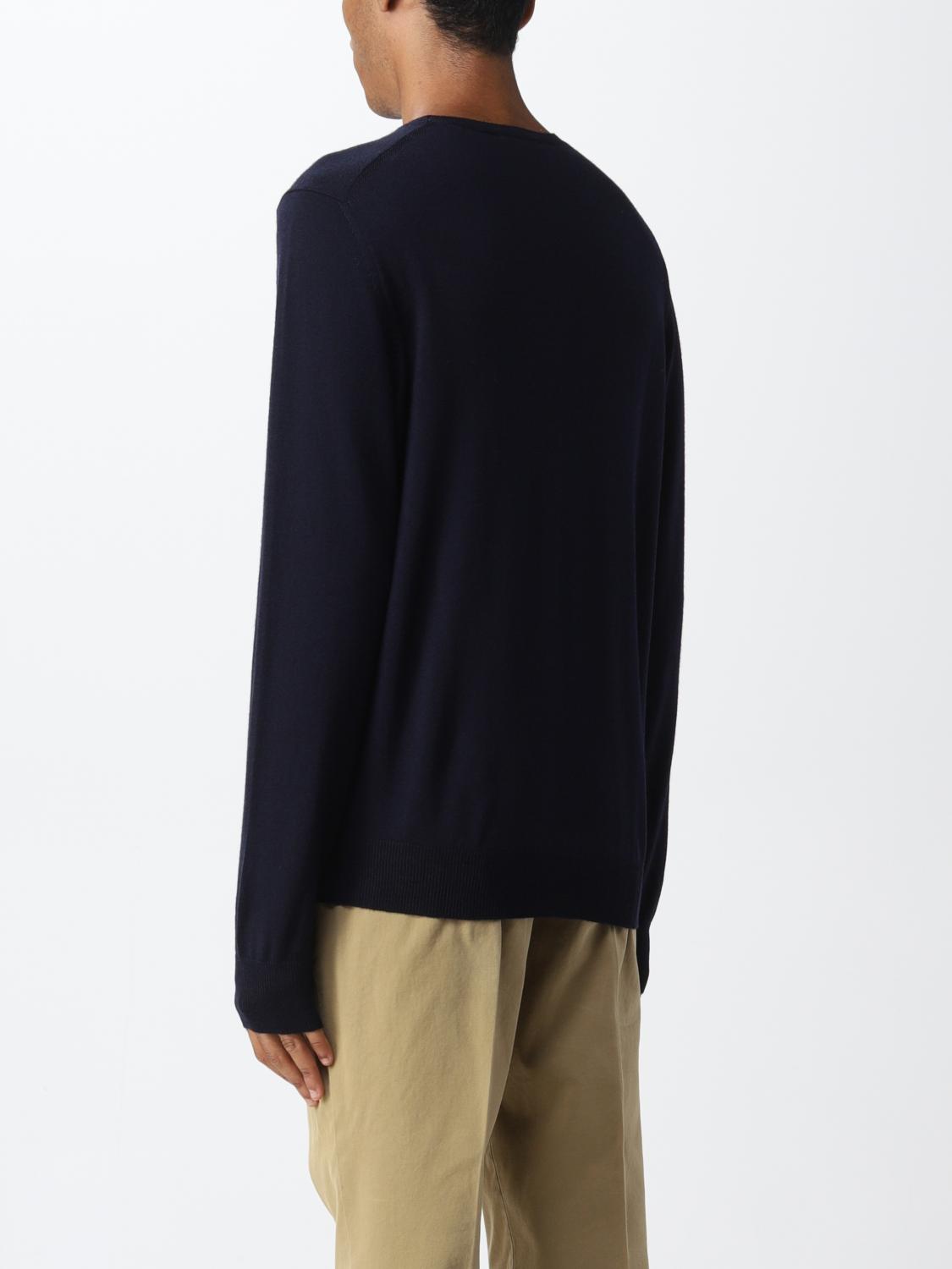 FAY 毛衣: 毛衣 男士 Fay, 海军蓝 - Img 2