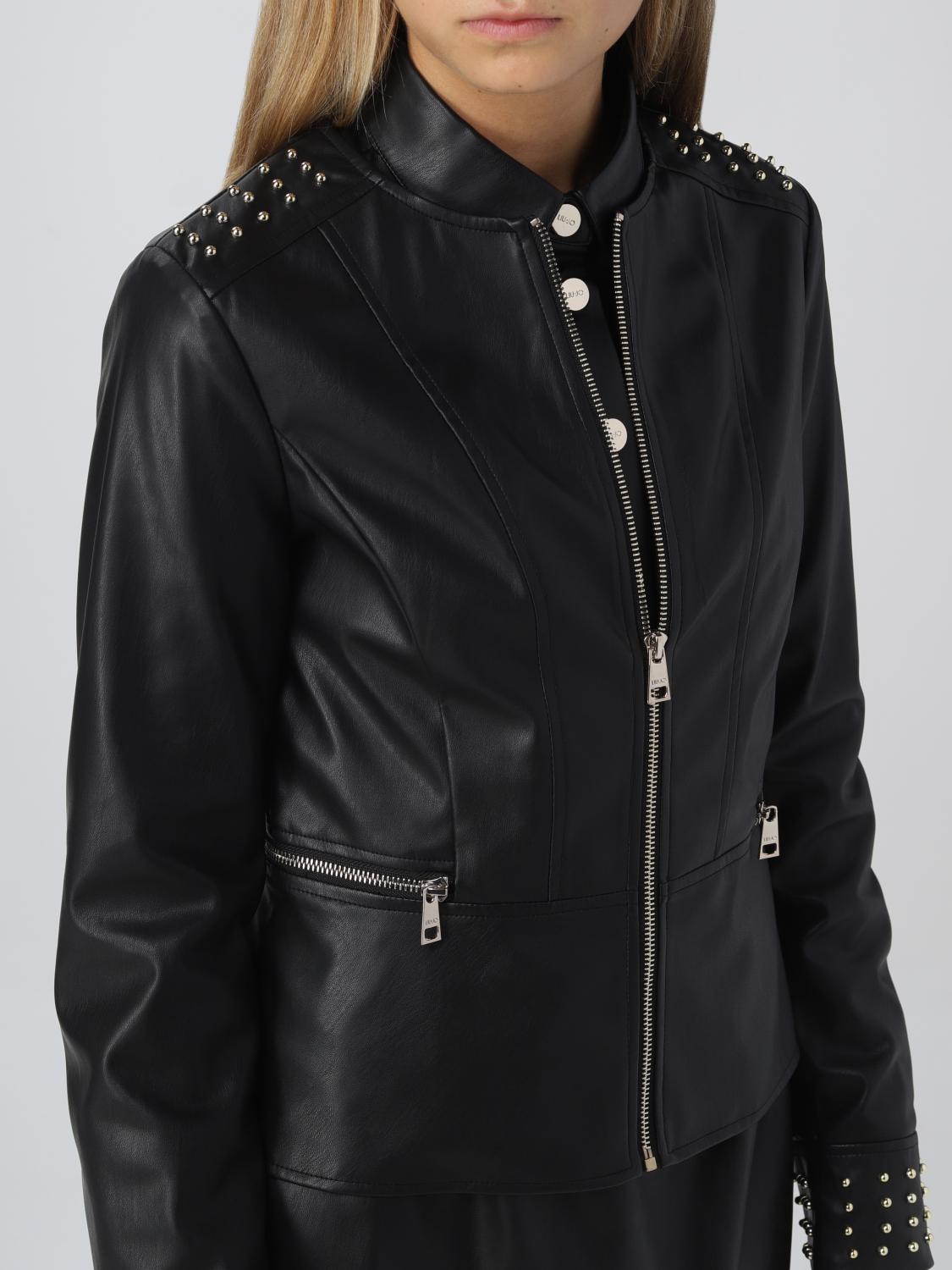 LIU JO JACKET: Jacket women Liu Jo, Black - Img 4