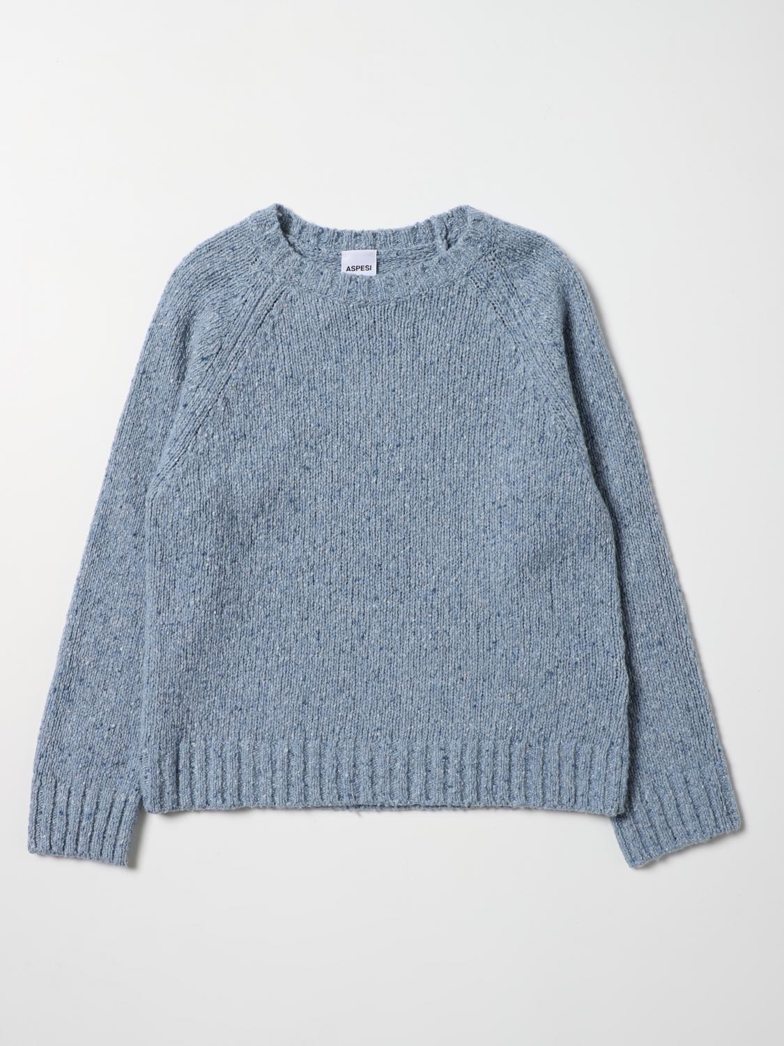 ASPESI PULLOVER: Aspesi Jungen Pullover, Hellblau - Img 1