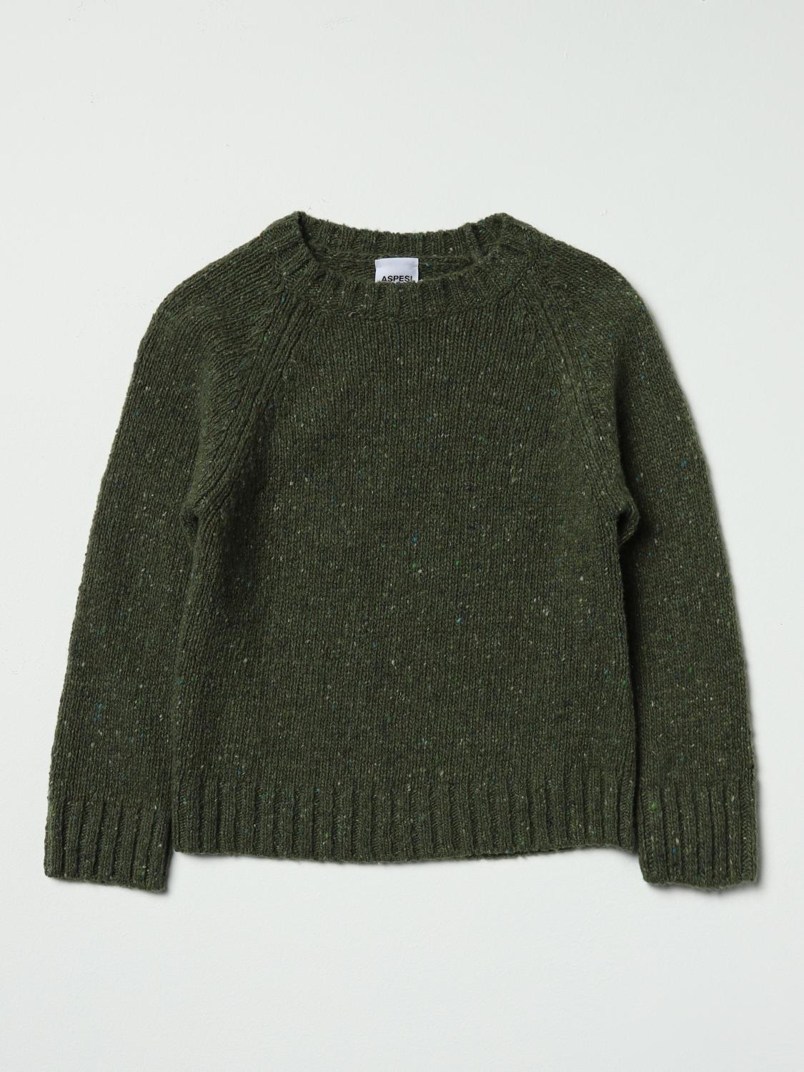 ASPESI PULLOVER: Aspesi Jungen Pullover, Grün - Img 1
