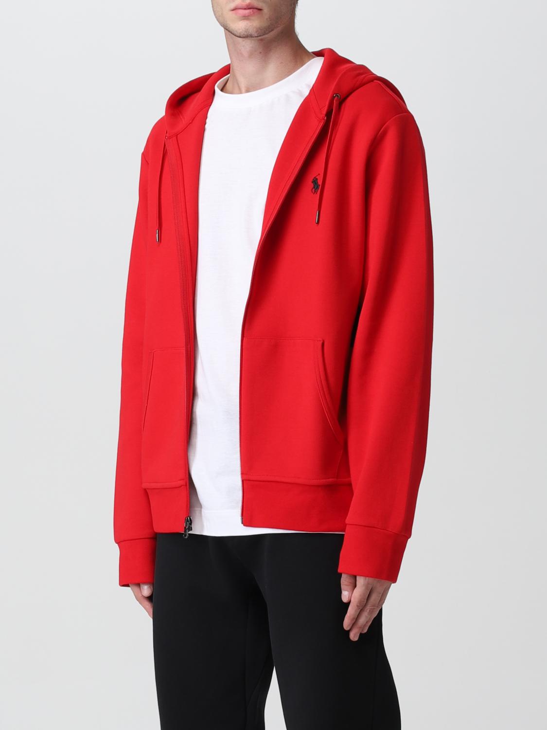 POLO RALPH LAUREN SWEATSHIRT: Sweatshirt men Polo Ralph Lauren, Red - Img 3