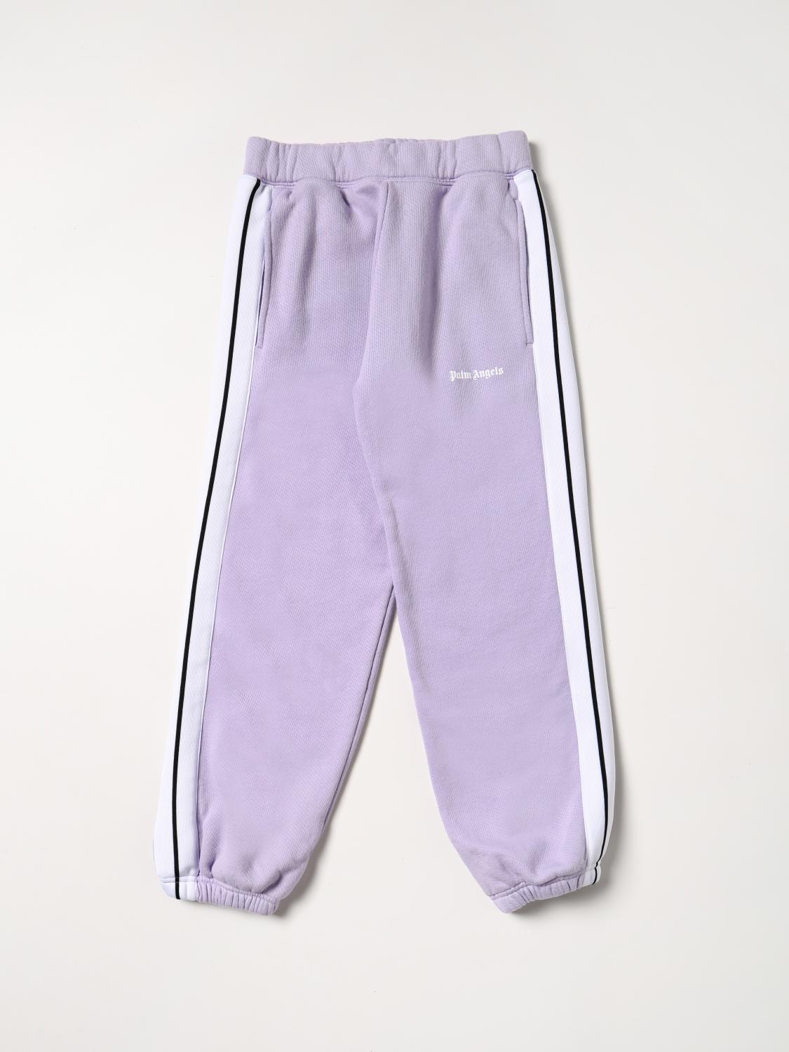 Palm Angels Felpa Rosa Con Logo Per Bambina PGBA013S26FLE001/042