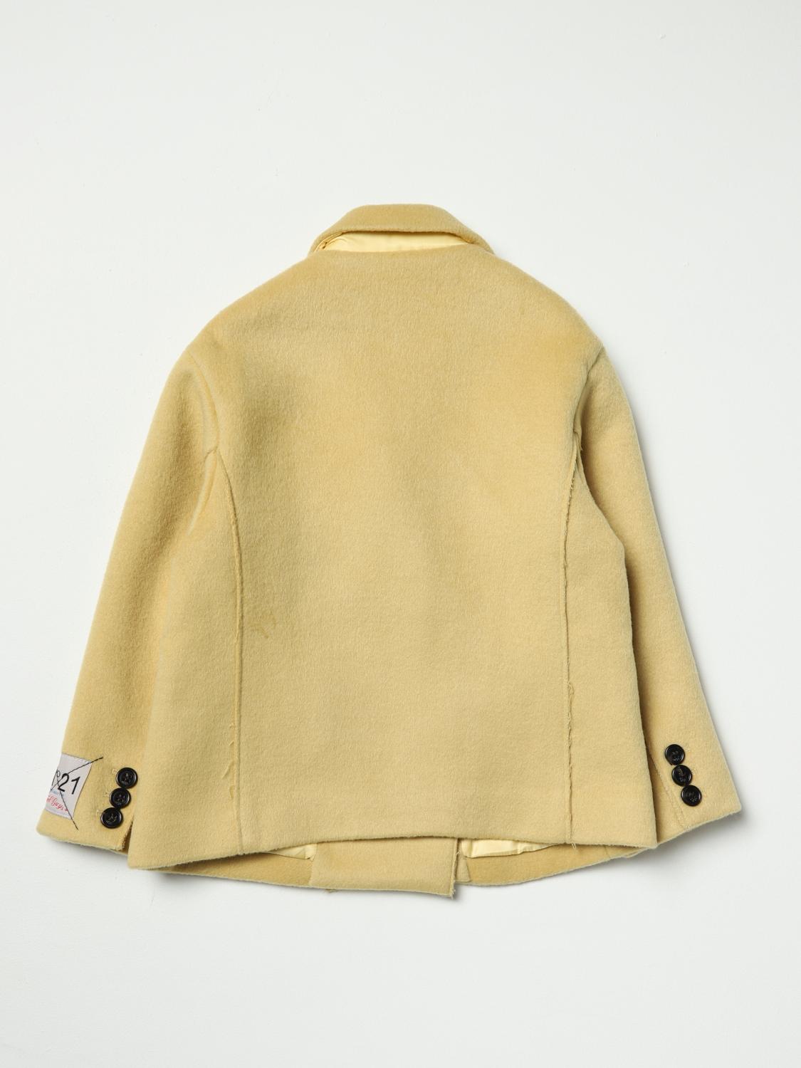 N° 21 CHAQUETA: Abrigo niños N° 21, Amarillo - Img 2