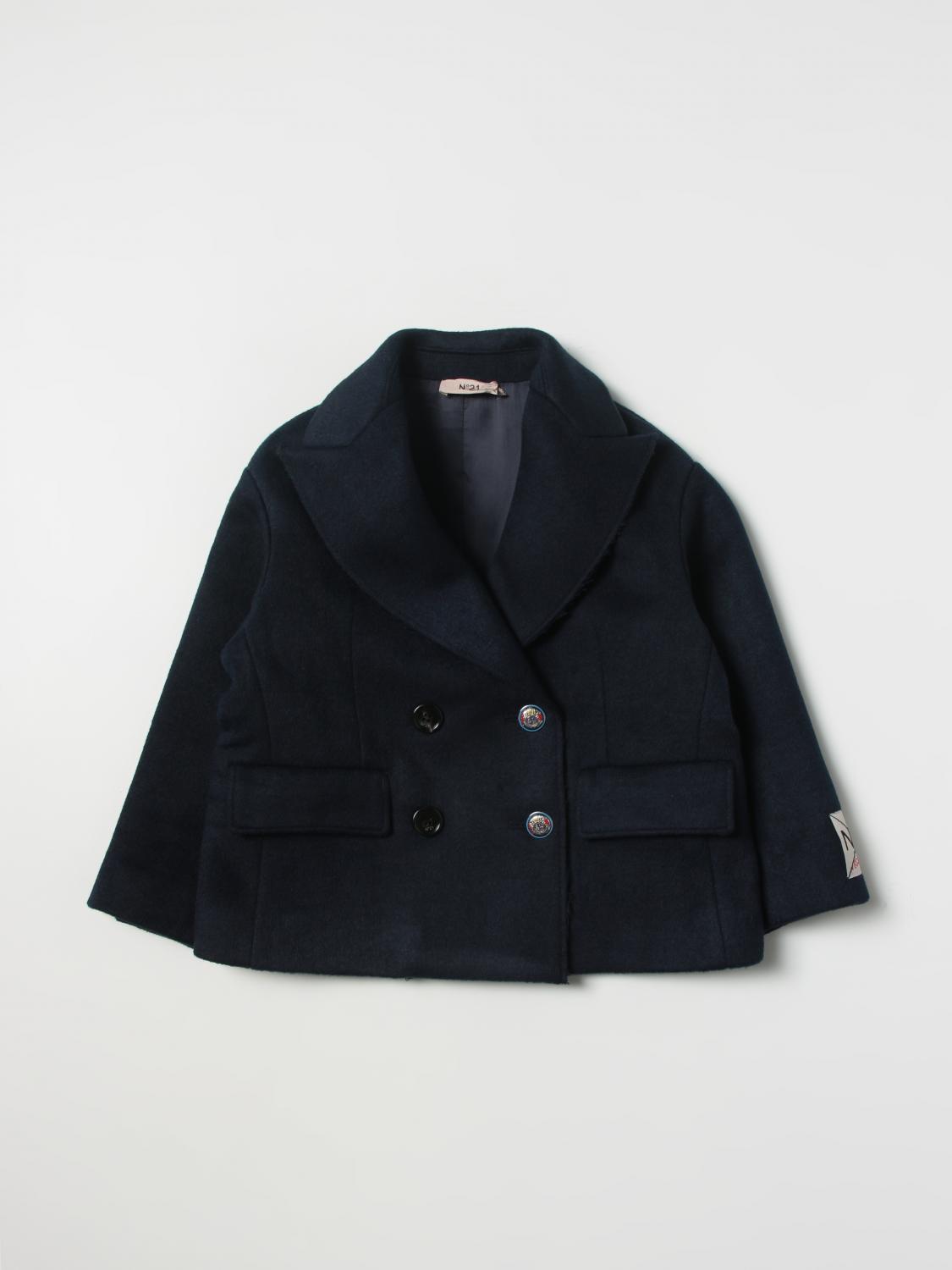 N° 21 재킷: 코트 남아 N° 21, 블루 - Img 1