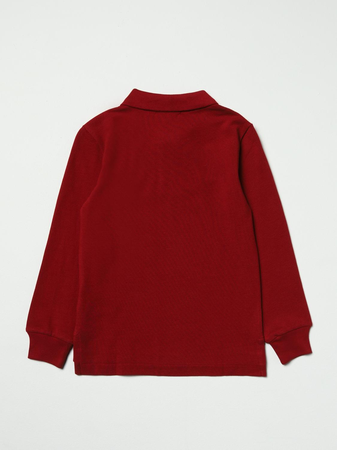 POLO RALPH LAUREN POLO SHIRT: Polo shirt kids Polo Ralph Lauren, Red - Img 2
