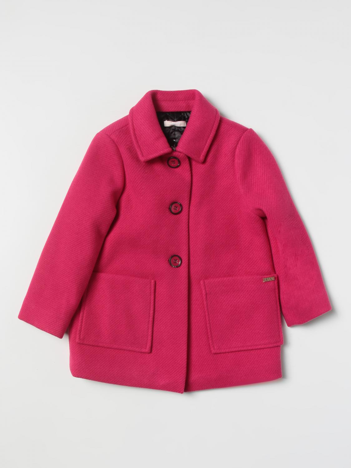 LIU JO MANTEL: Liu Jo Mädchen Mantel, Fuchsia - Img 1