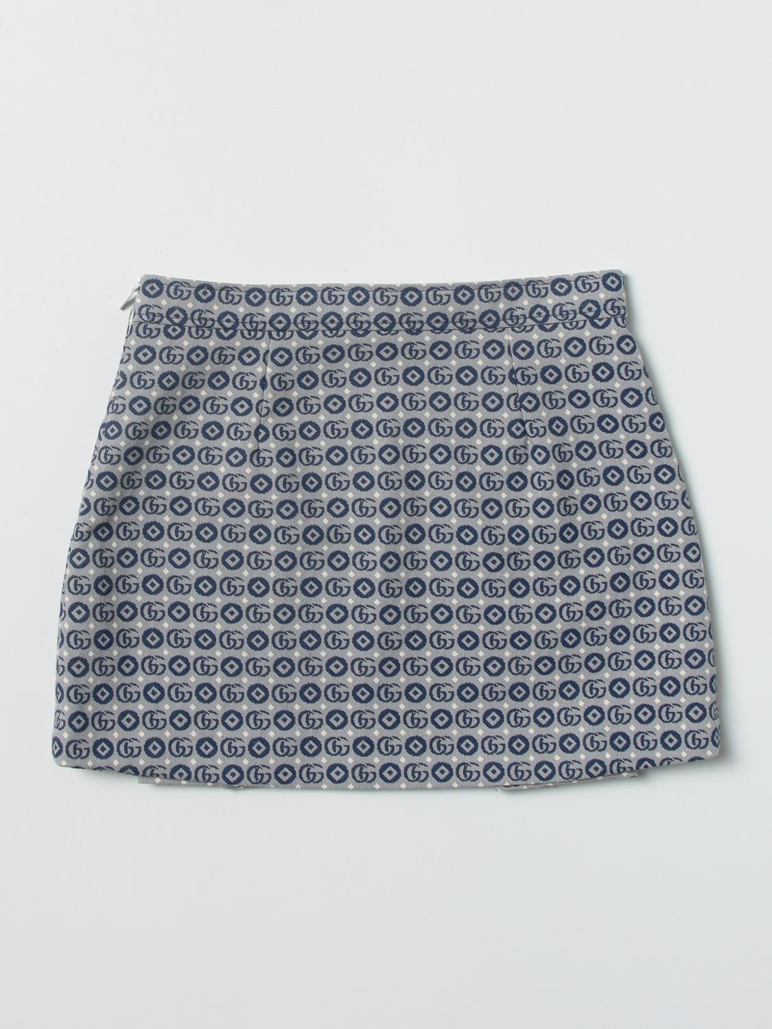 GUCCI FALDA: Falda niños Gucci, Azul Oscuro - Img 2