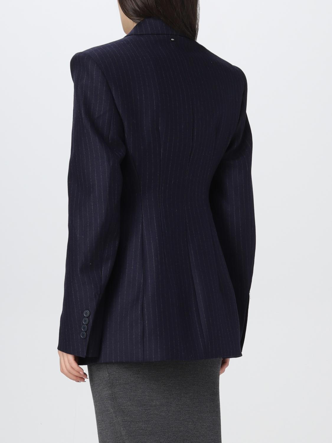 アウターその他 SPORTMAX Woman Blazer Black 2422046033600 004 SPORTMAX: Blazer women - Black | Sportmax blazer 20460126600