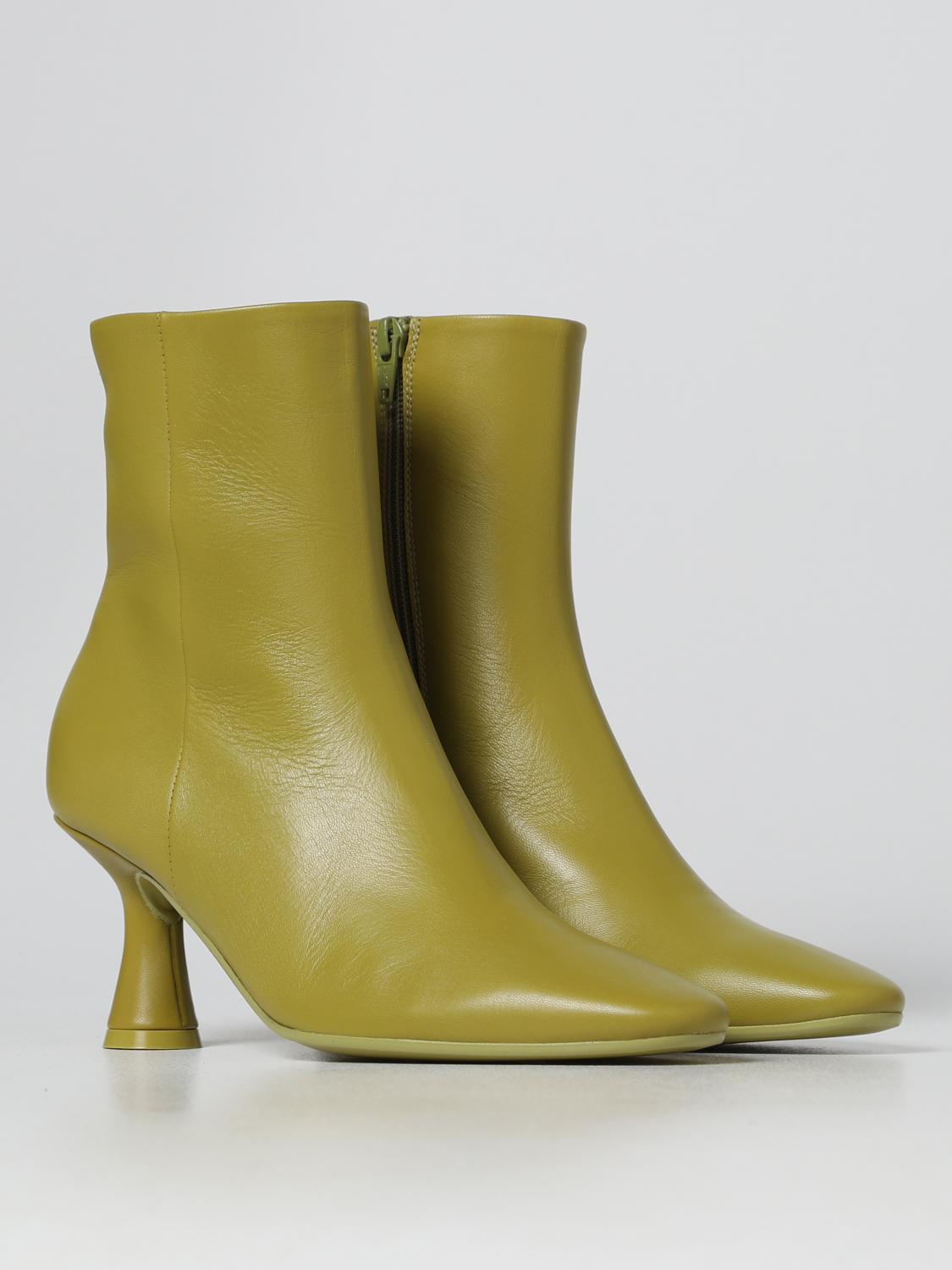 靴 MM6 Maison Margiela ANKLE BOOT 24 olive MM6 Maison Margiela - Ankle Boots | HBX