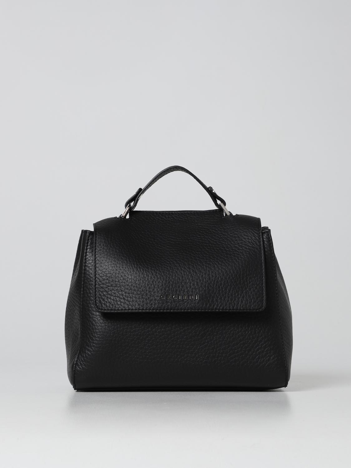 ORCIANI SAC À MAIN: Sac porté main femme Orciani, Noir - Img 1