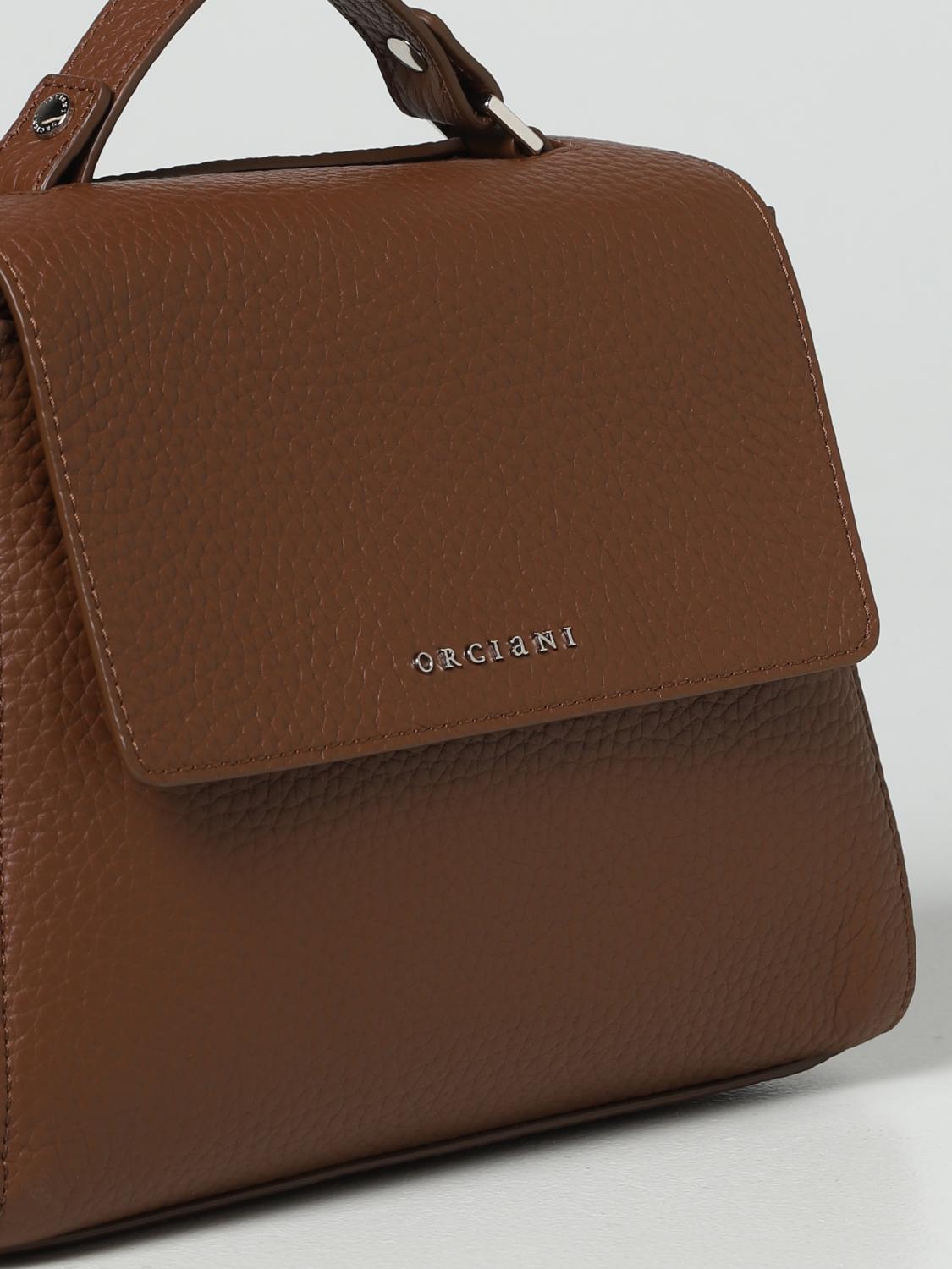 ORCIANI HANDBAG: Handbag women Orciani, Brown - Img 3