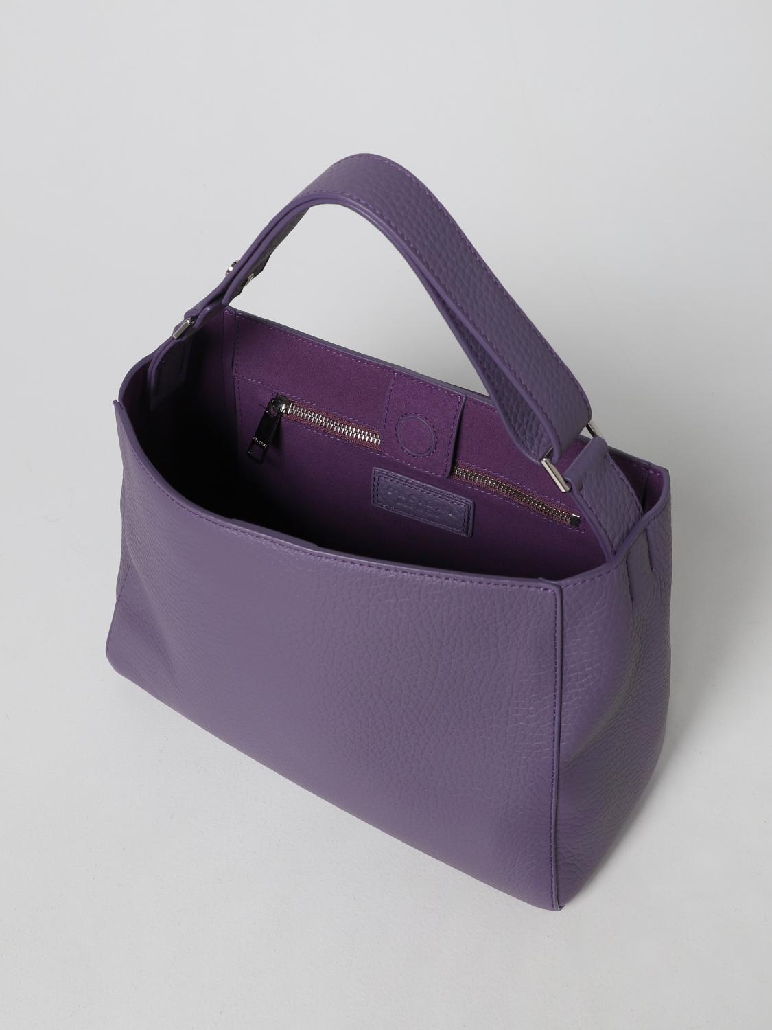 ORCIANI SHOULDER BAG: Shoulder bag women Orciani, Lavander - Img 3