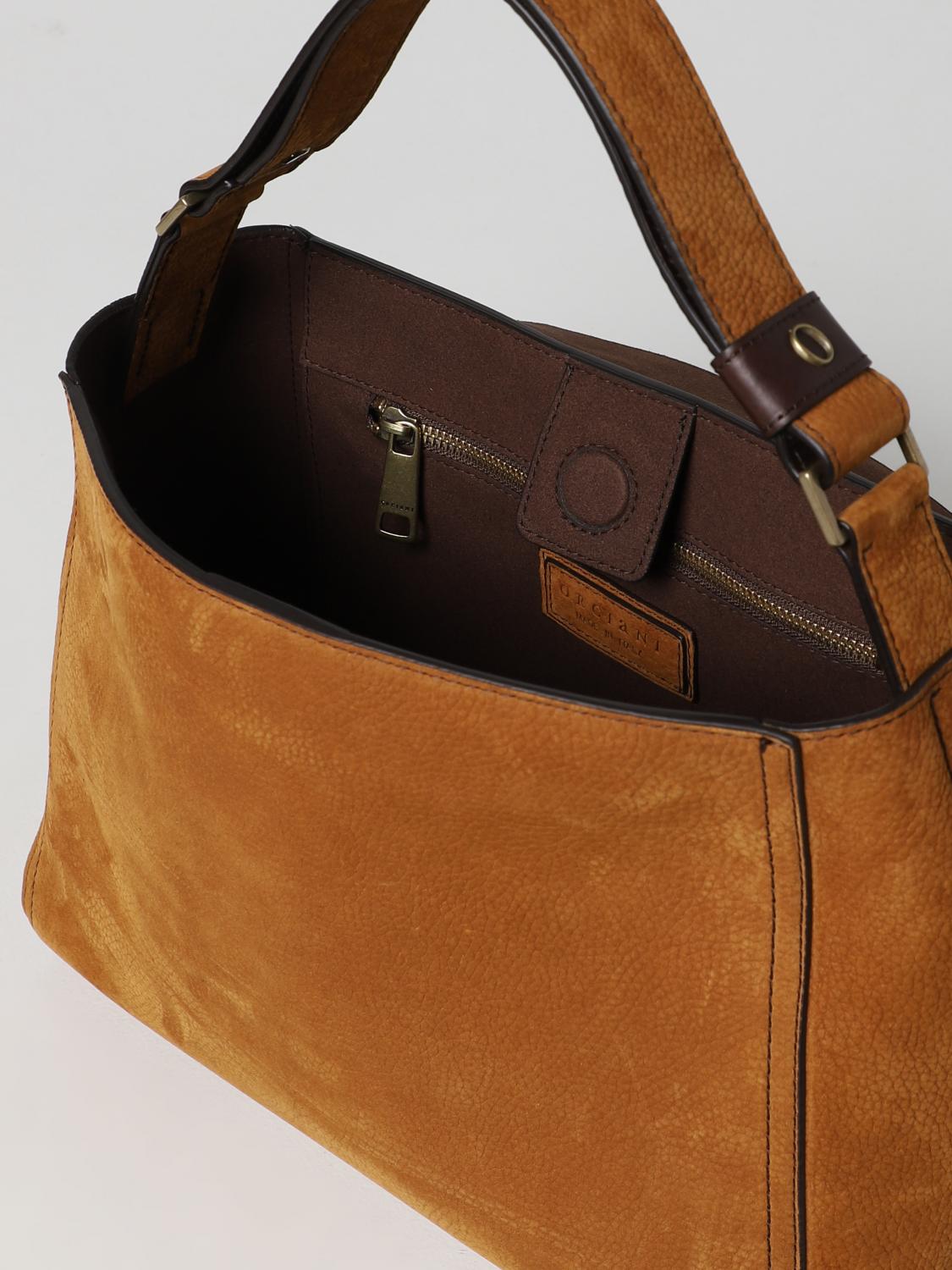 ハンドバッグ ORCIANI Woman Handbag Brown BT2006SCB CUO ORCIANI: Shoulder bag women - Brown | Orciani shoulder bag