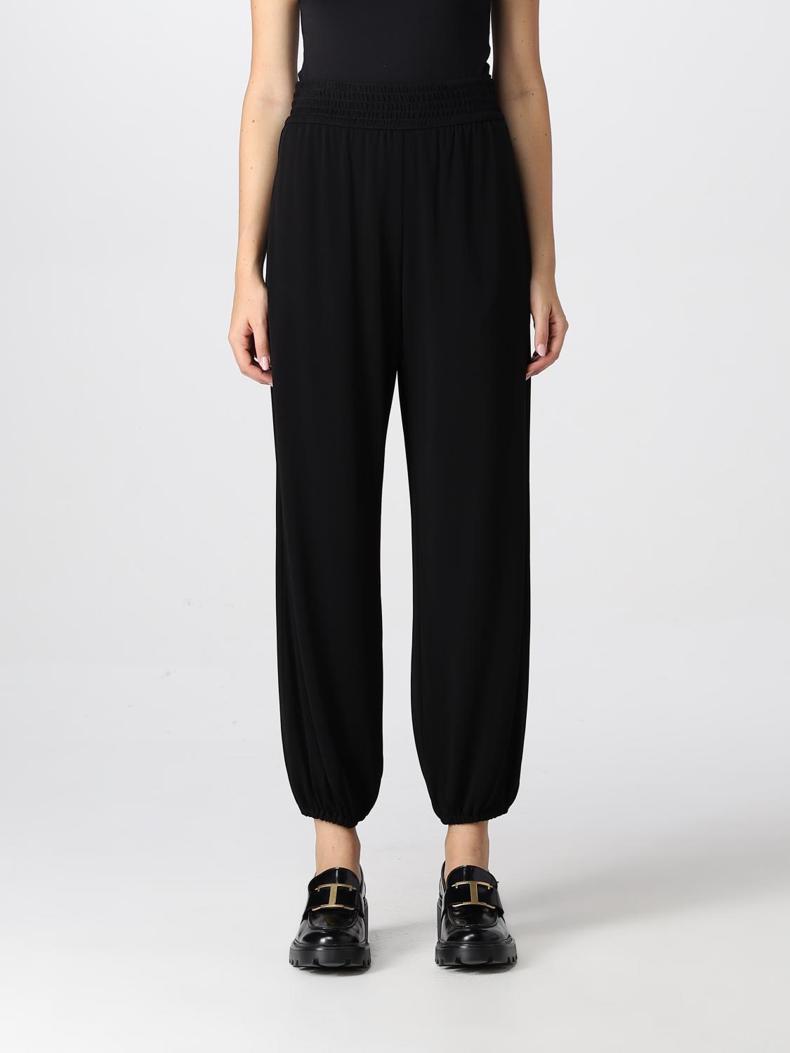 パンツ TORY BURCH Woman Pants Black 151702 001 Twill Trouser: Women's Designer Bottoms | Tory Burch