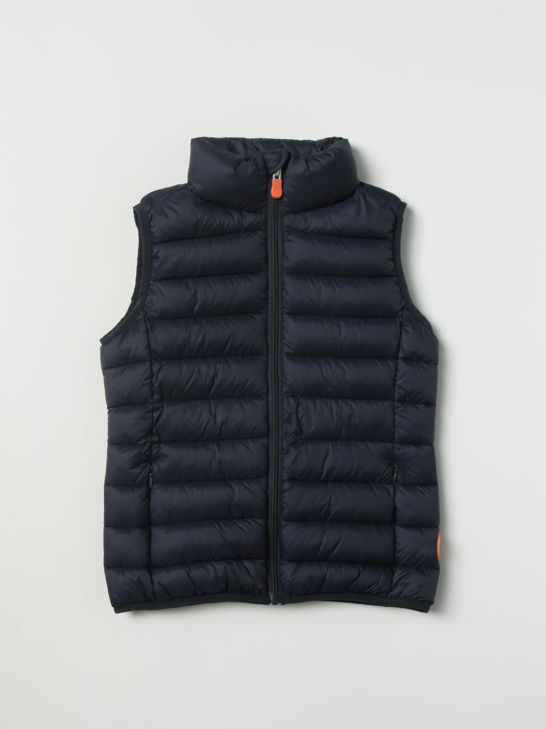 SAVE THE DUCK CHALECO: Chaleco niños Save The Duck, Azul Oscuro - Img 1