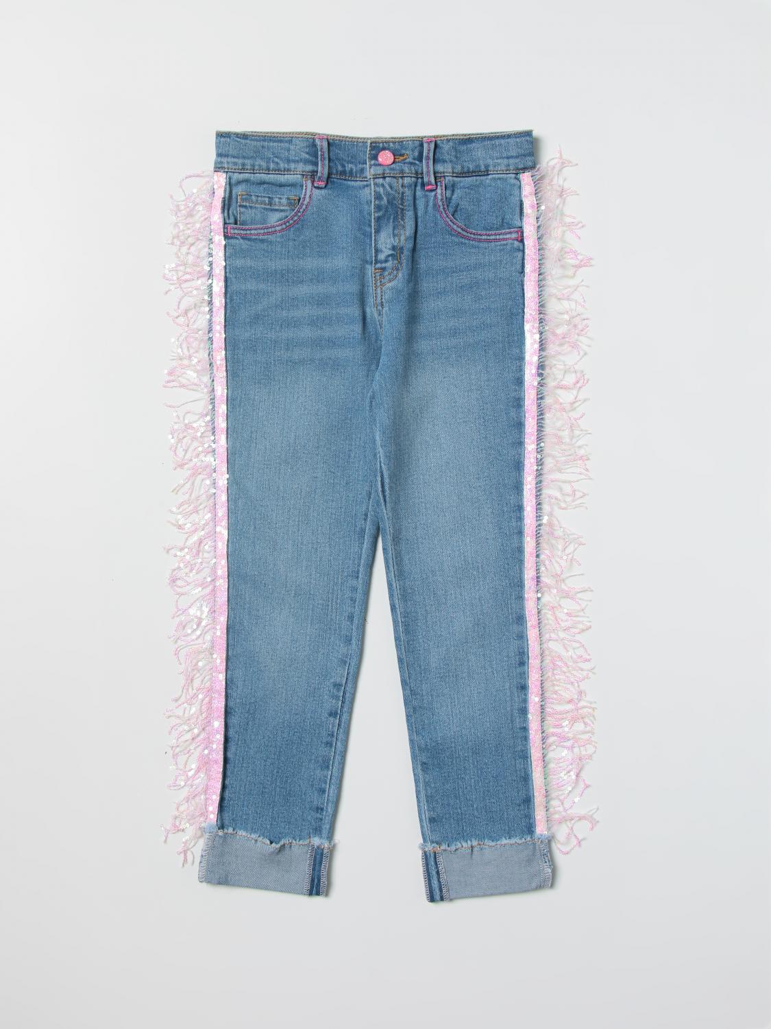 BILLIEBLUSH JEANS: Vaquero niños Billieblush, Azul Oscuro - Img 1