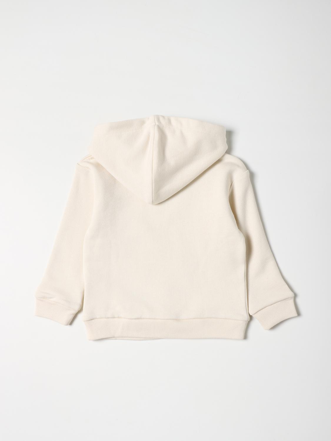 GUCCI PULLOVER: GG Gucci Vintage Sweatshirt, Weiß - Img 2