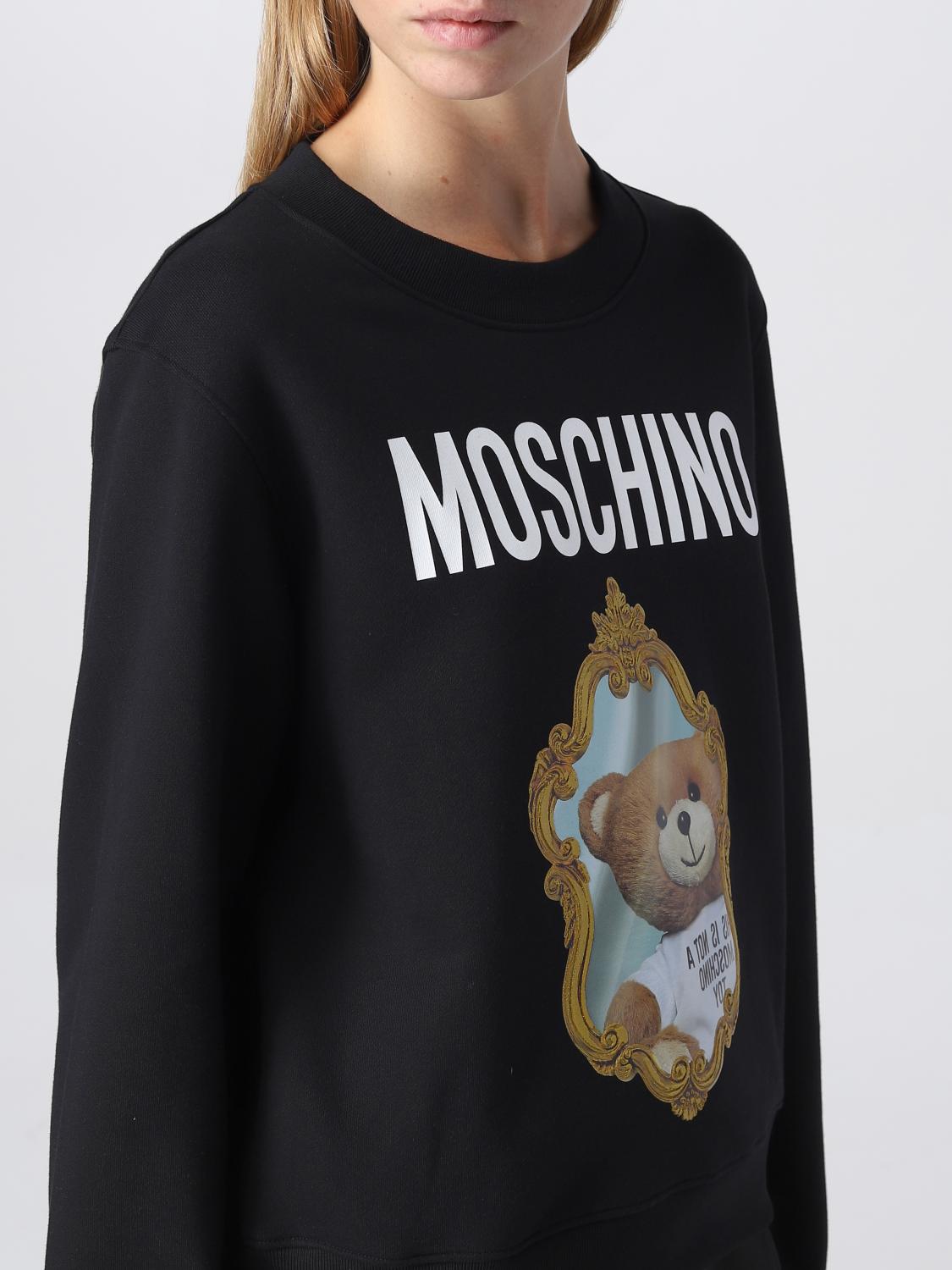 MOSCHINO COUTURE SUDADERA: Sudadera mujer Moschino Couture, Negro - Img 3