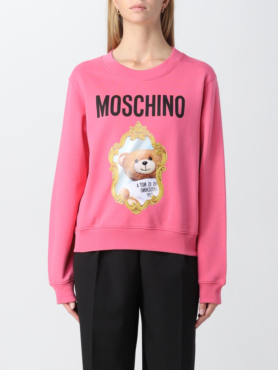 MOSCHINO COUTURE SUDADERA: Sudadera mujer Moschino Couture, Fucsia - Img 1