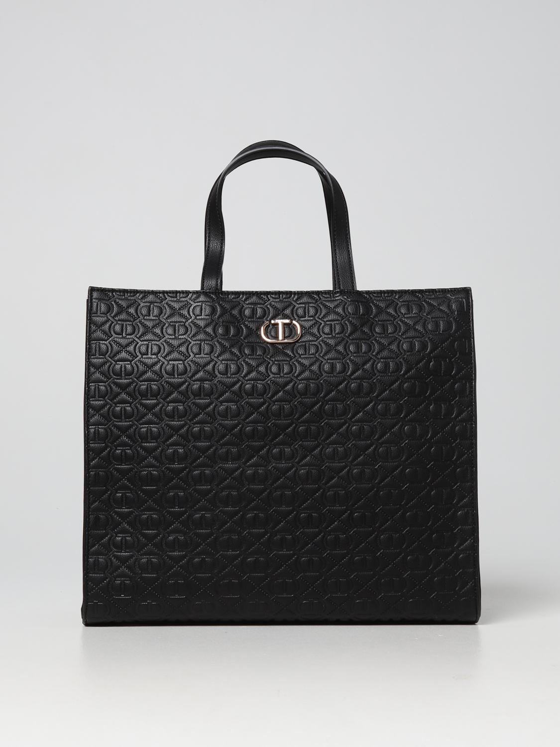 TWINSET Tote bags women Black Twinset tote bag 222TB7080 online at